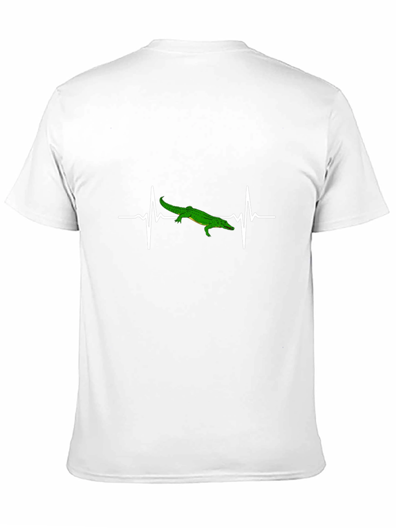 Alligator Heartbeat T-Shirt - Unique Graphic Tee
