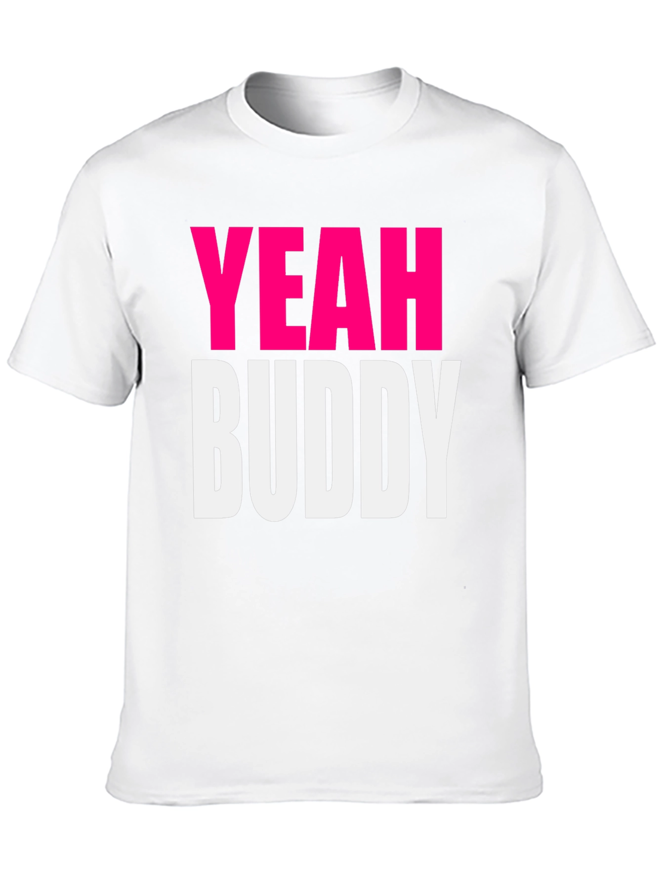 Yeah Buddy Graphic Tee - Black Cotton T-Shirt