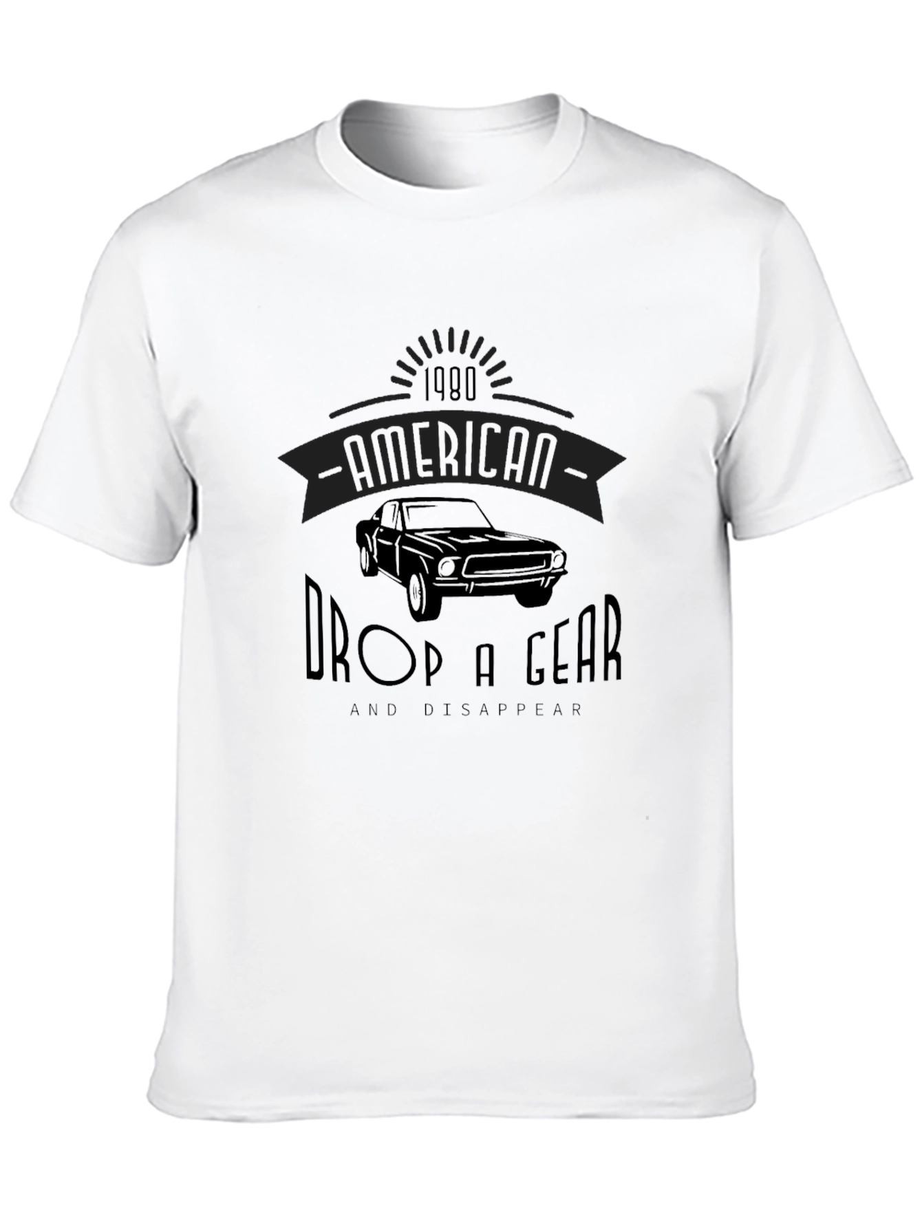 American Muscle Car Graphic Tee