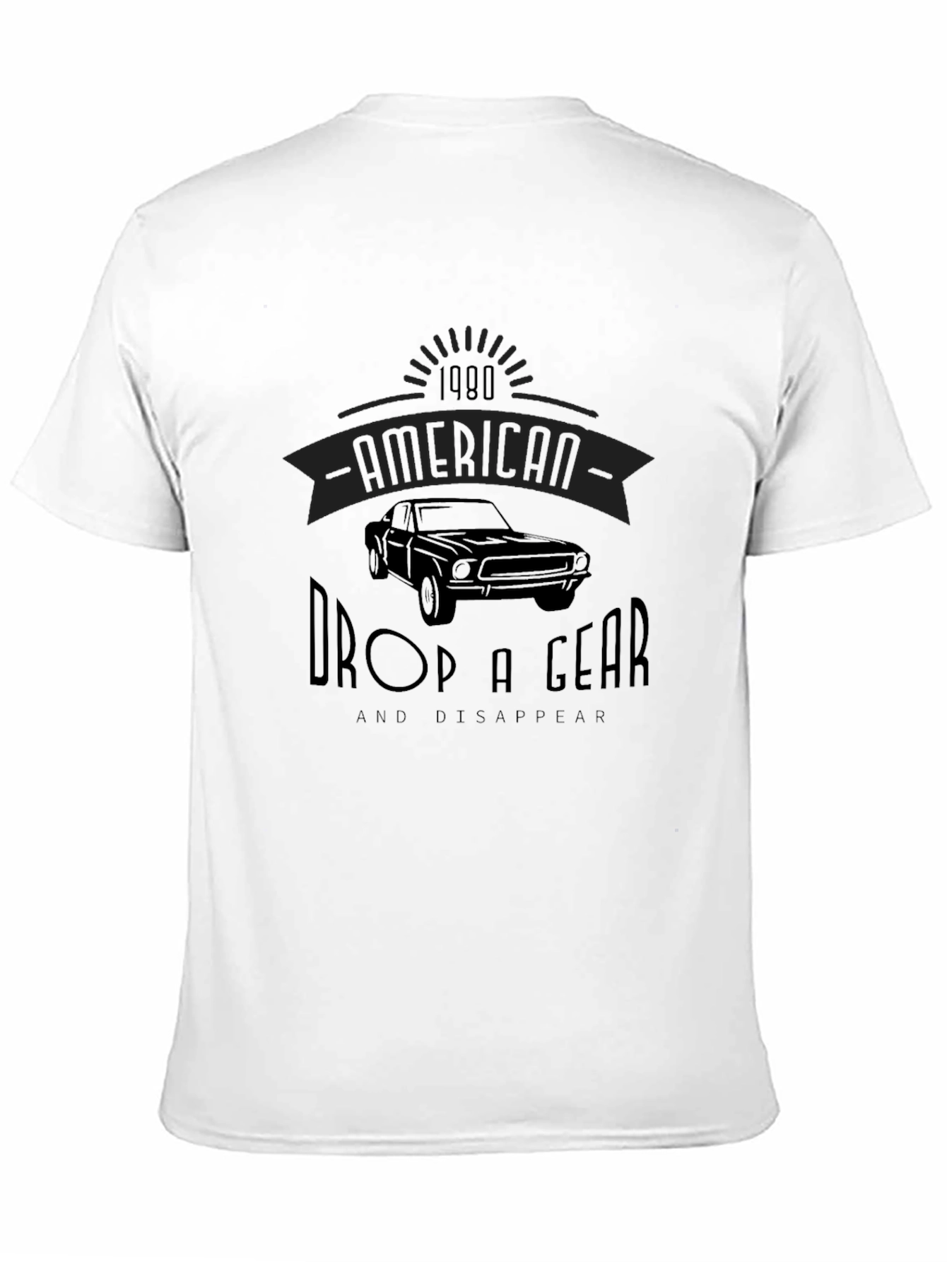 American Muscle Car Graphic Tee