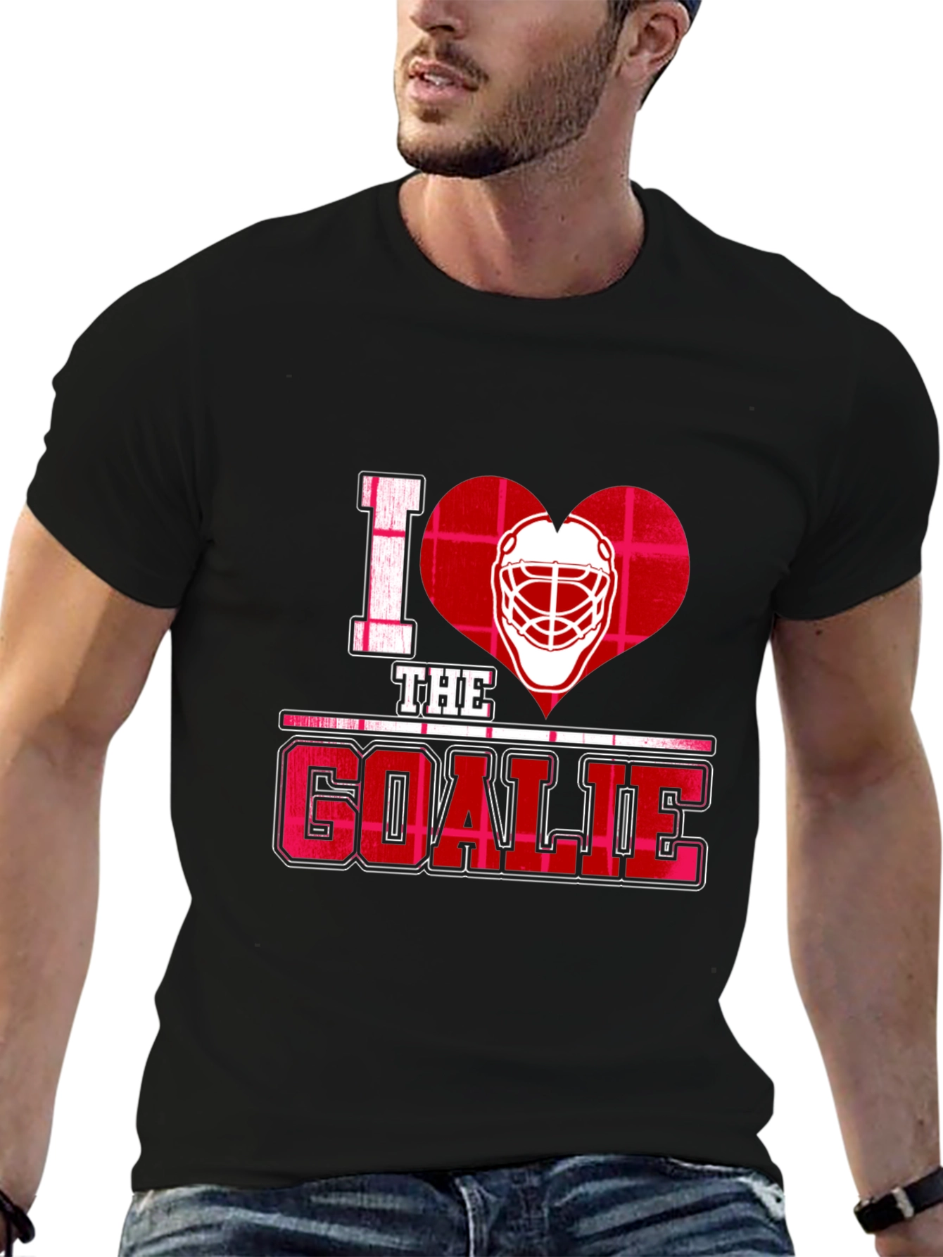 I Heart The Goalie T-Shirt - Hockey Fan Apparel