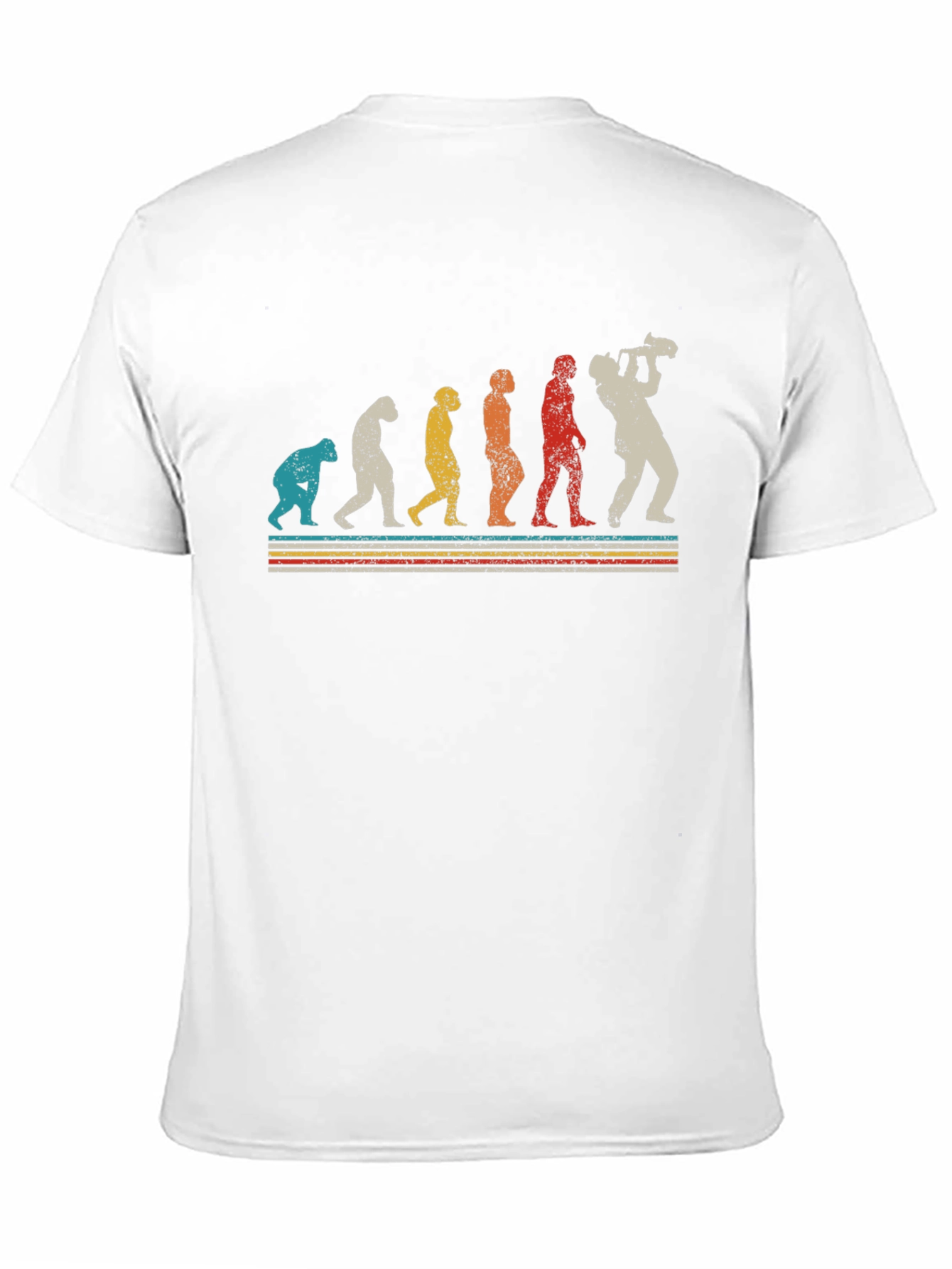 Evolution of the Cameraman Black T-Shirt