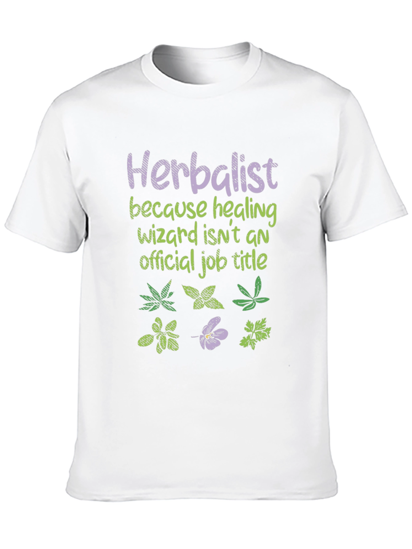 Herbalist Healing Wizard Funny T-Shirt