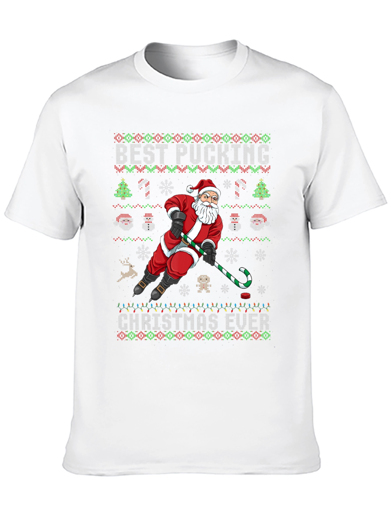 Best Pucking Christmas Ever T-Shirt