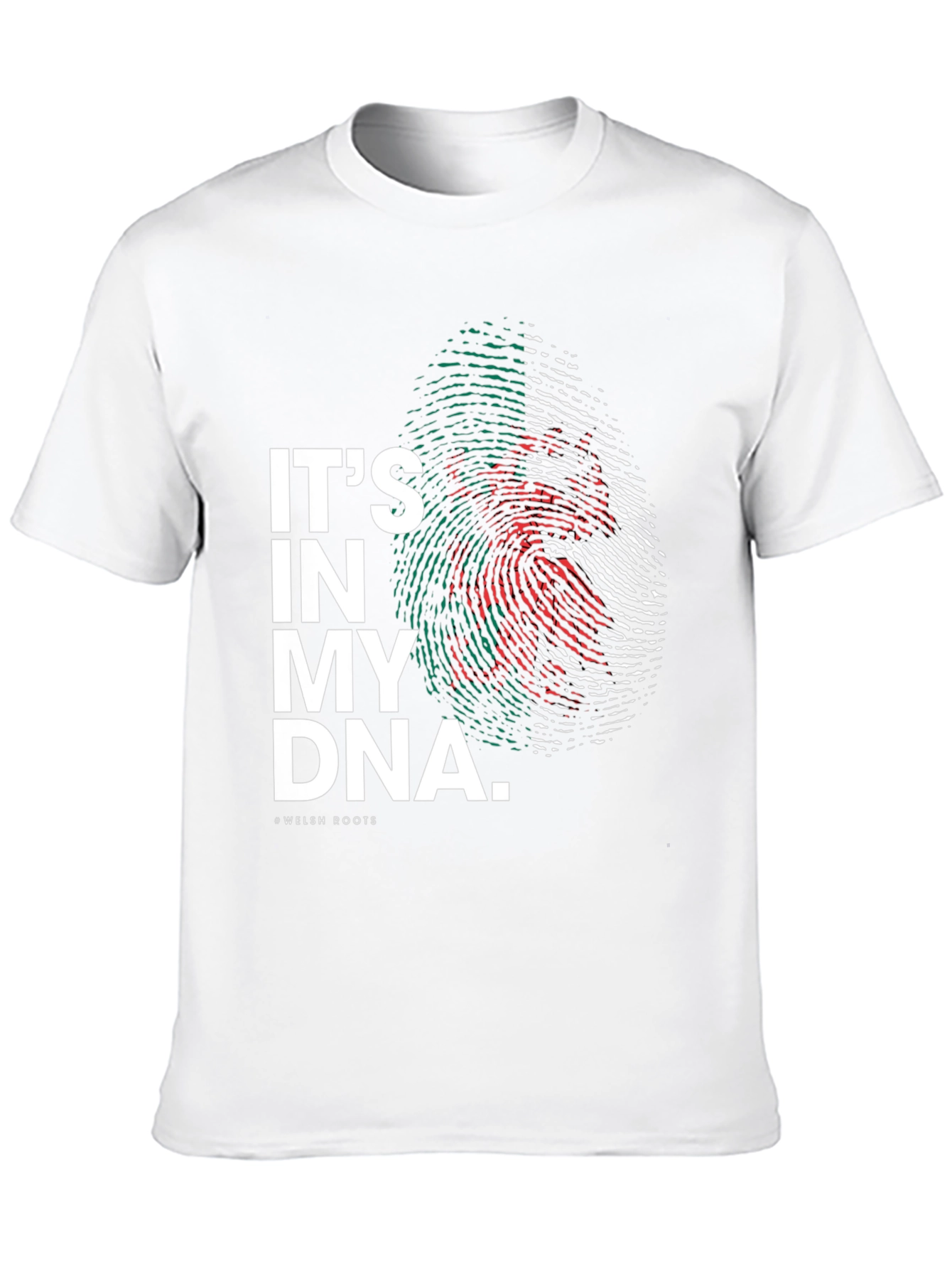 Welsh Roots DNA Flag T-Shirt