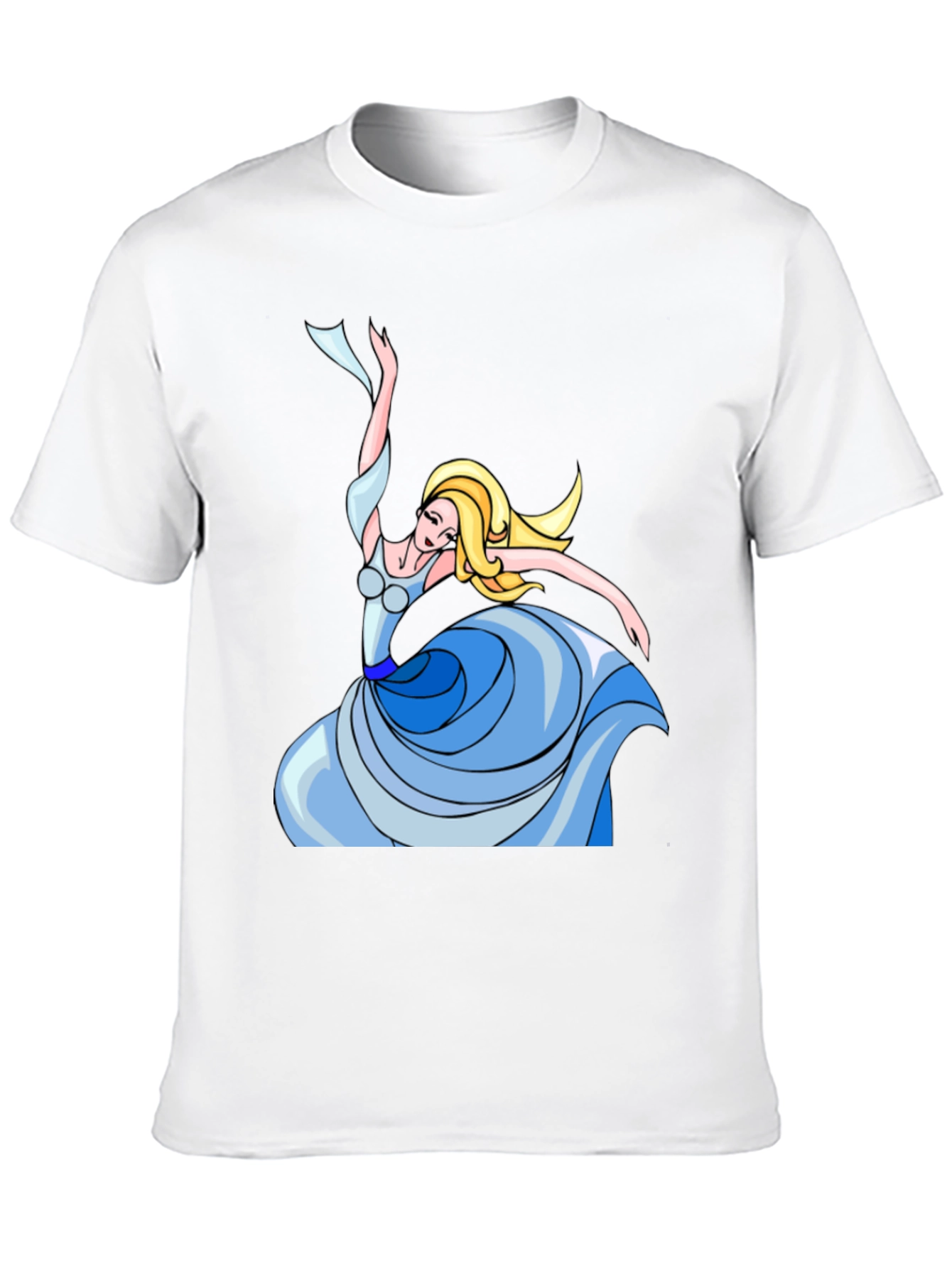 Dancing Queen Graphic Tee - Black Cotton Shirt