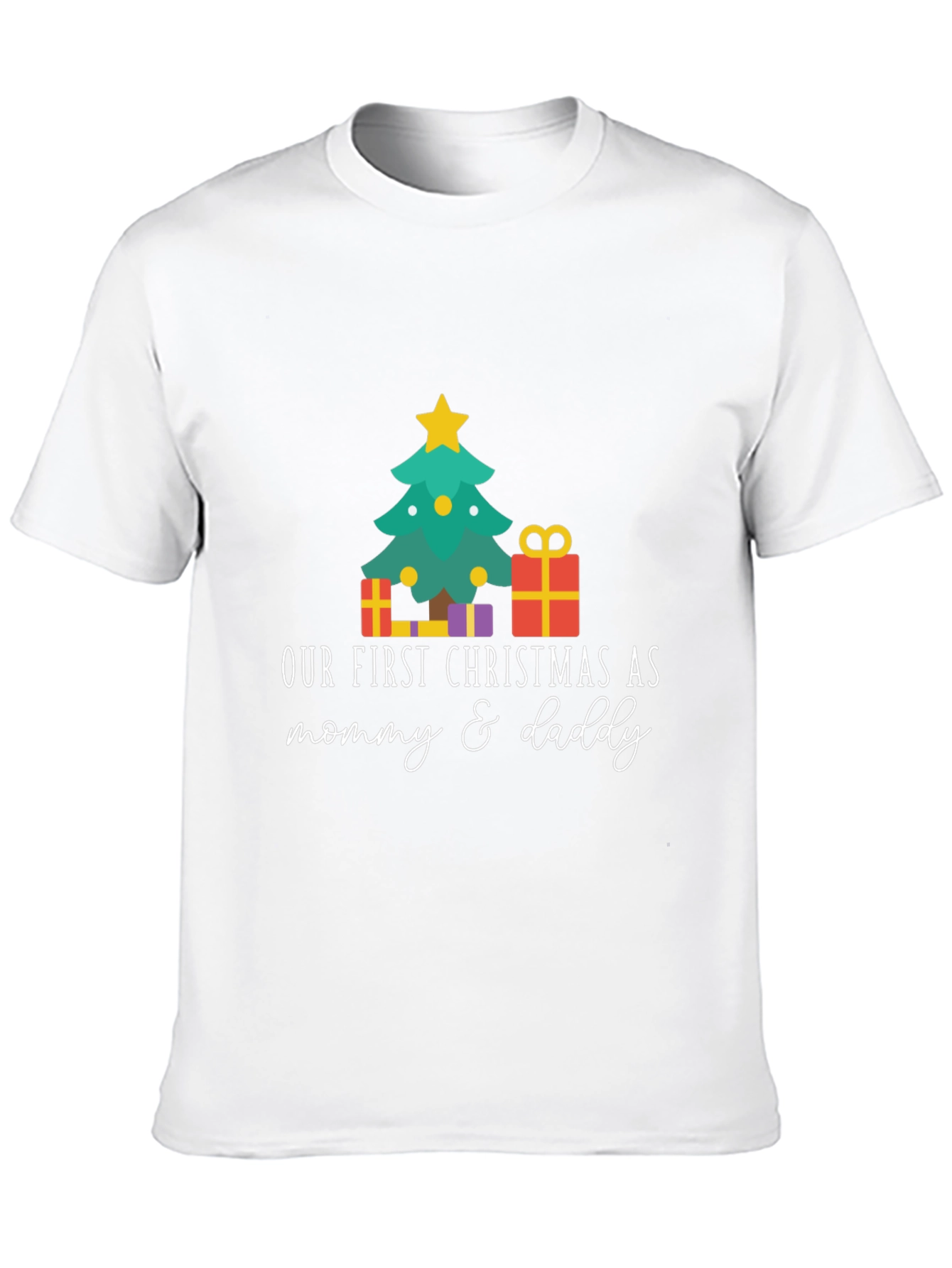 Our First Christmas As Mommy & Daddy T-Shirt
