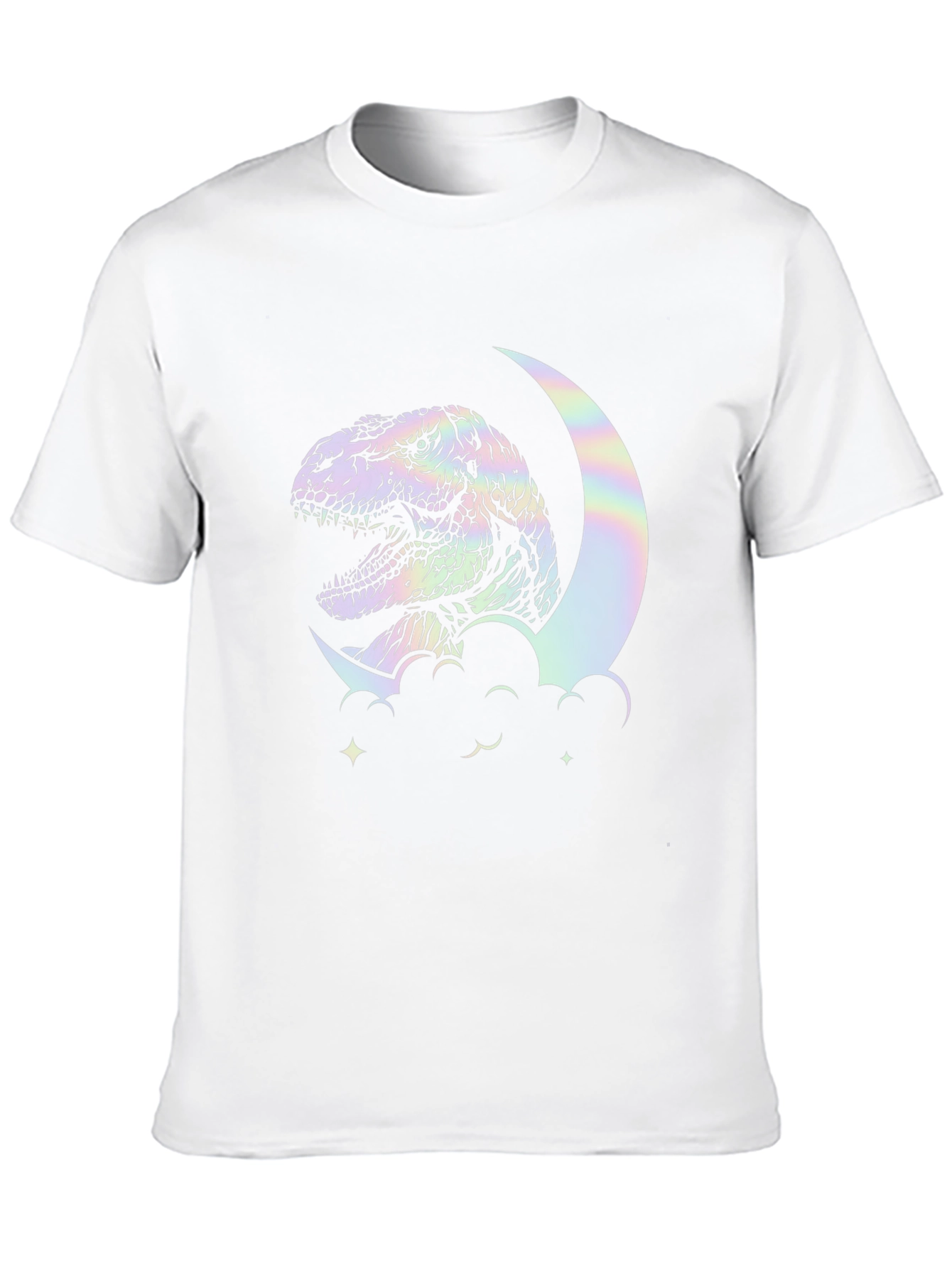 Dino Moon T-Shirt - Unique Graphic Tee