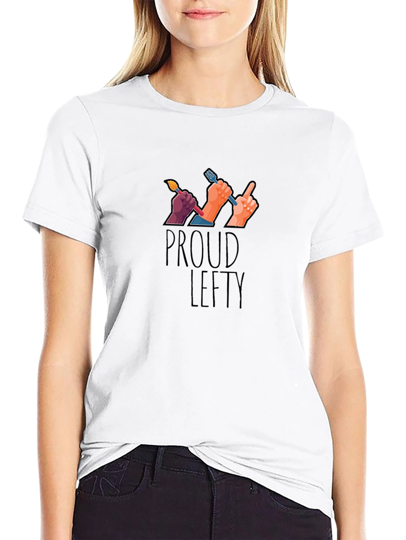 Proud Lefty Graphic Tee - Left Handed Pride!
