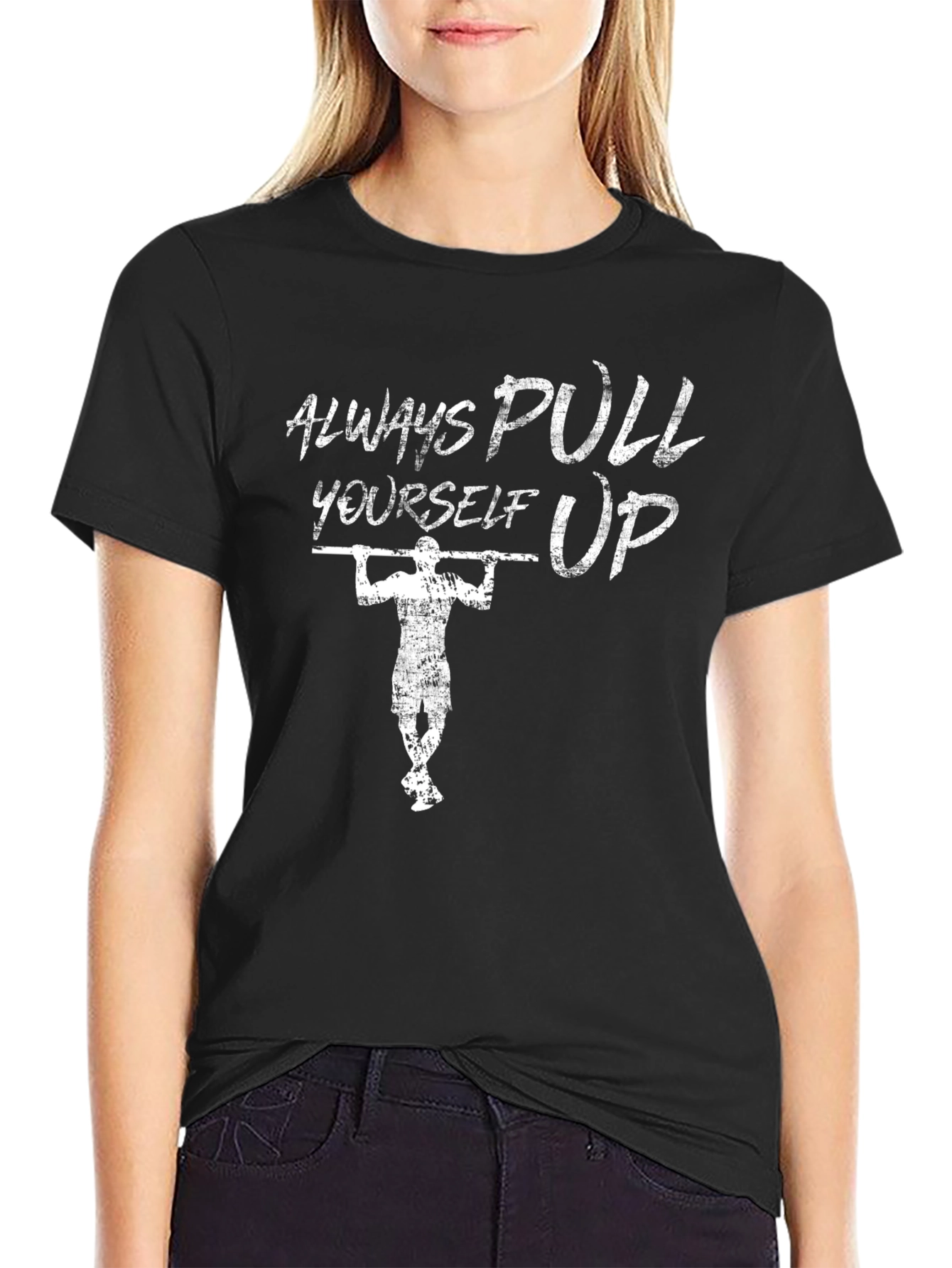 Always Pull Yourself Up Graphic Tee