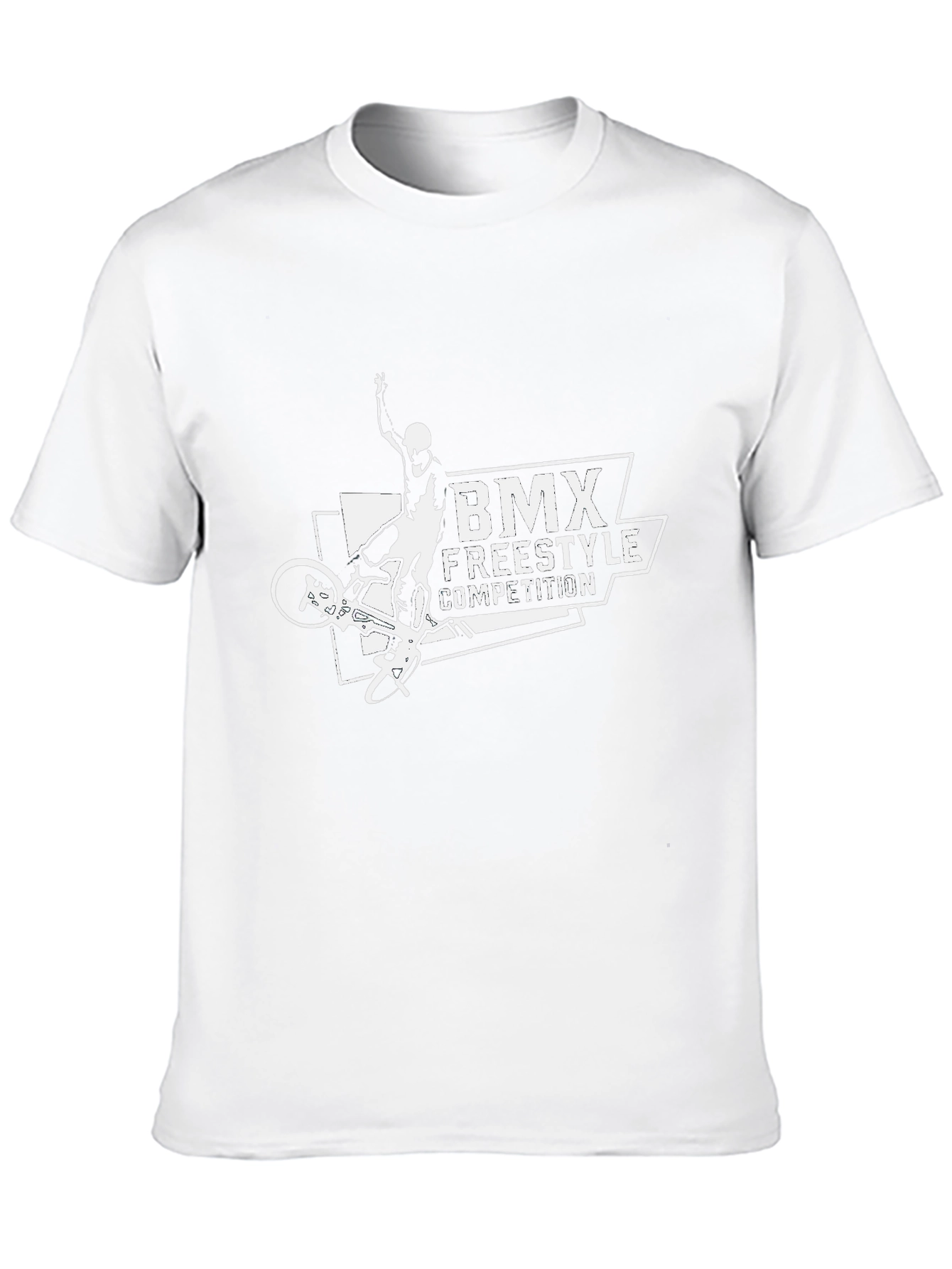 BMX Freestyle Competition Black T-Shirt