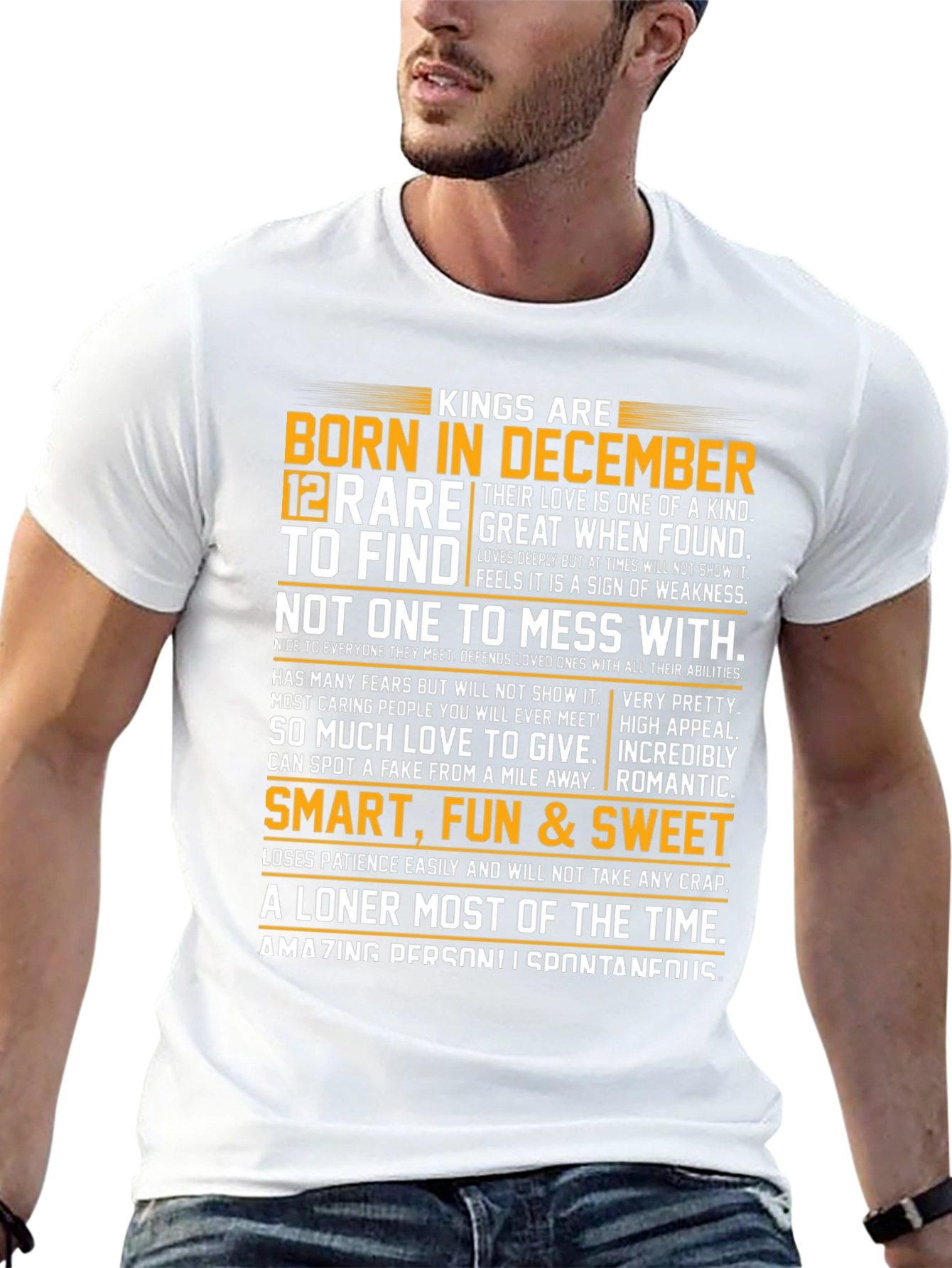 December Born Kings Graphic Tee