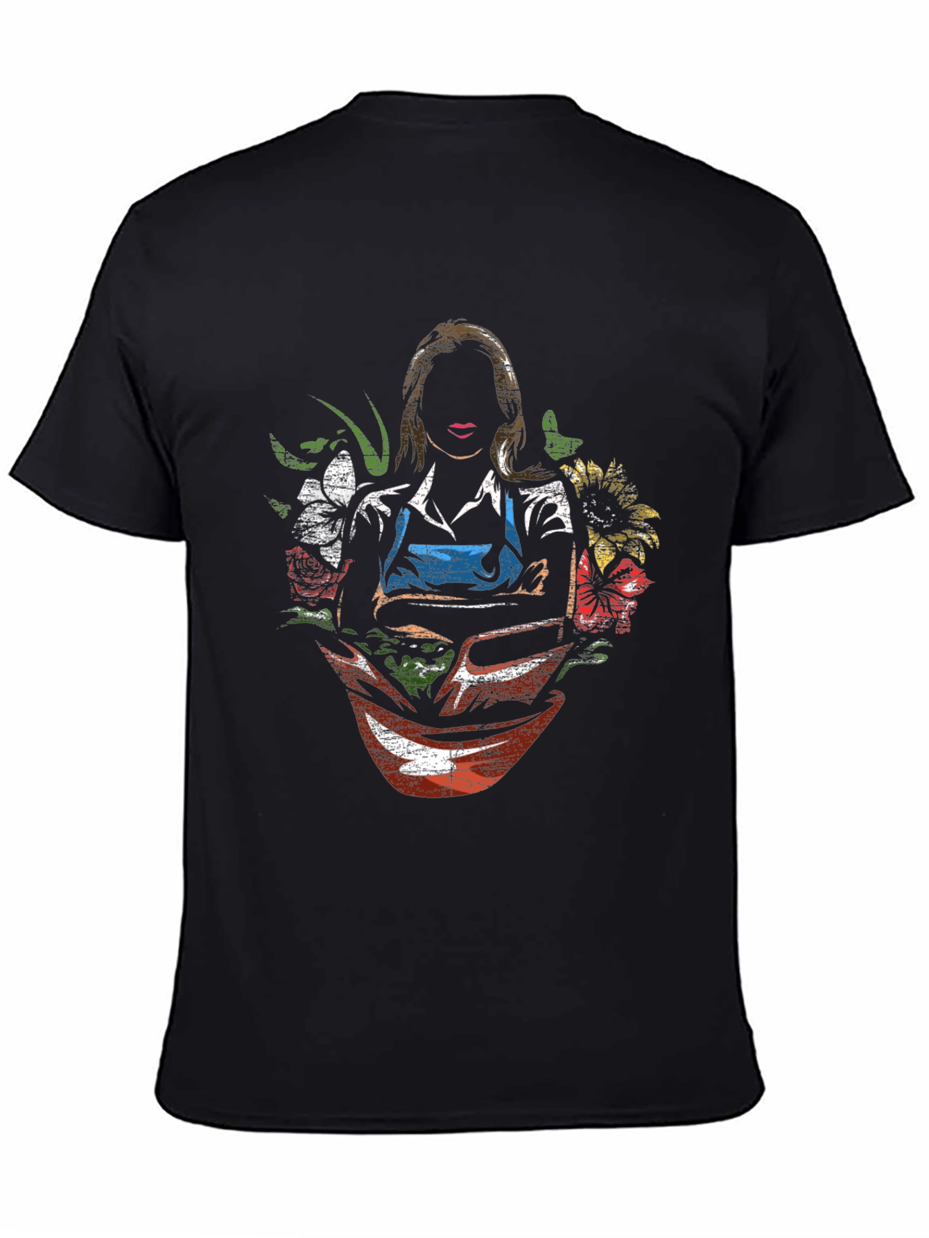 Floral Gardener Graphic T-Shirt