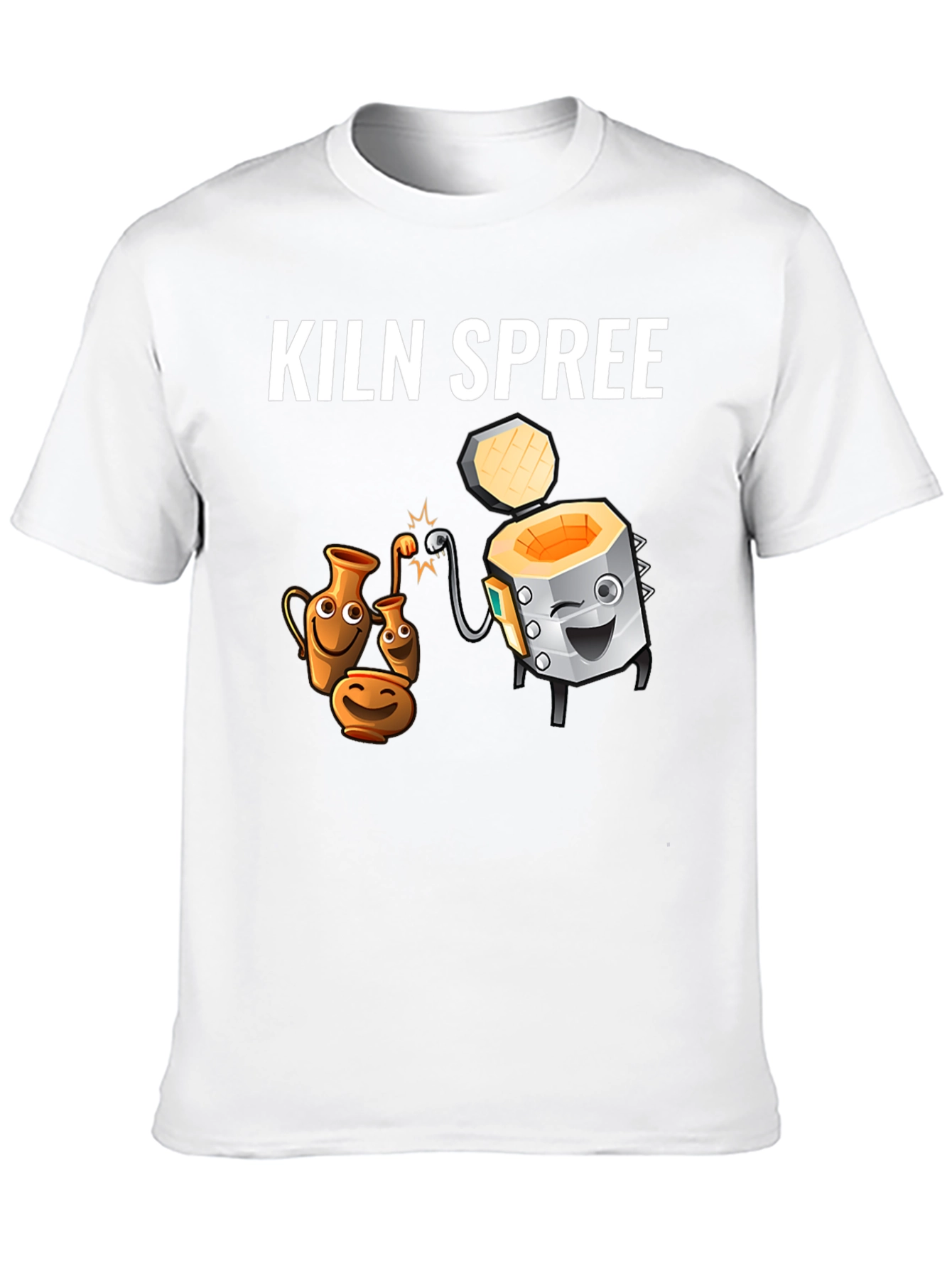 Kiln Spree Graphic T-Shirt - Unique Pottery Lovers Design