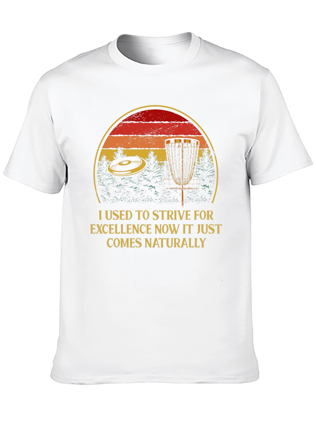 Strive for Excellence Disc Golf T-Shirt