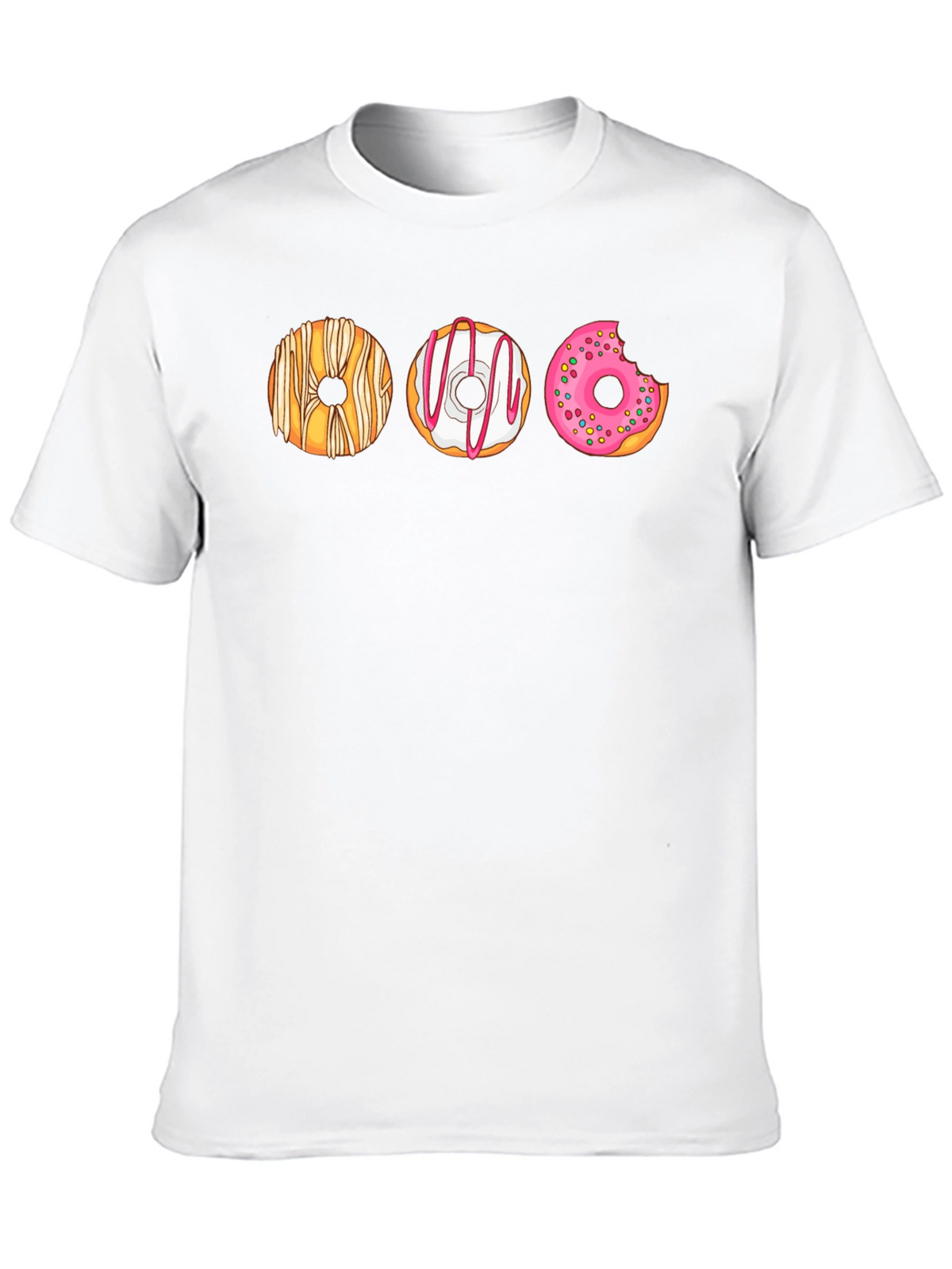 Donut Graphic T-Shirt - Sweet Tooth Fashion
