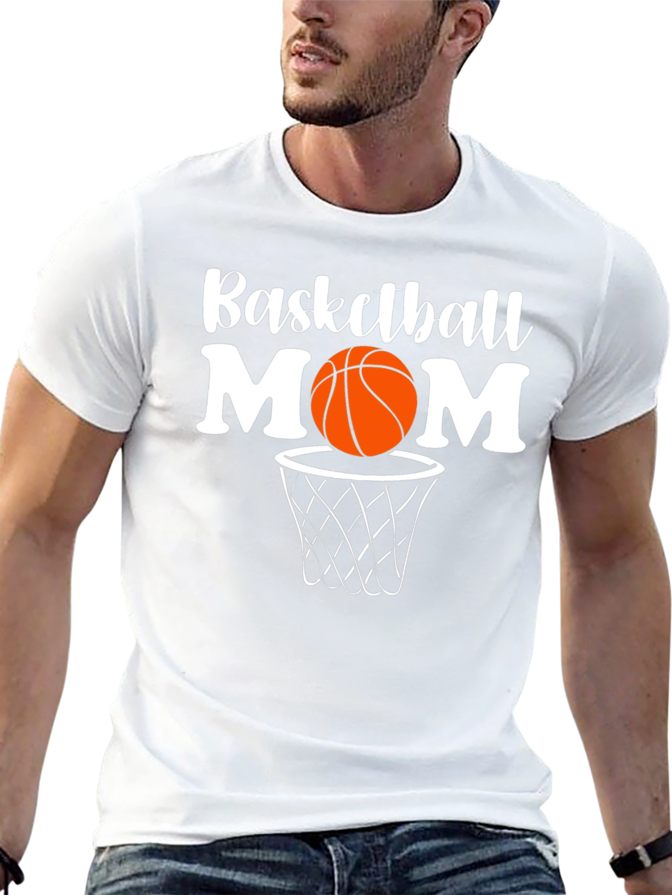 Basketball Mom T-Shirt - Sports Apparel
