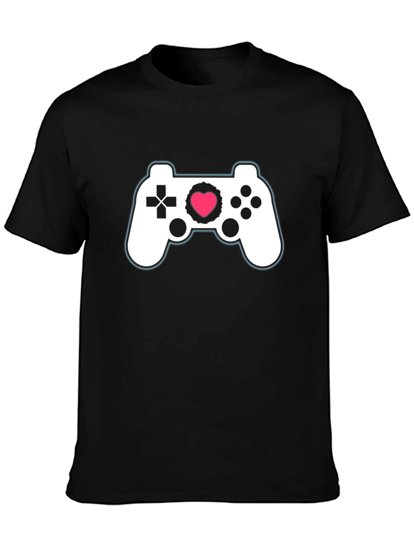 Gamer Heart T-Shirt - Love Gaming Style