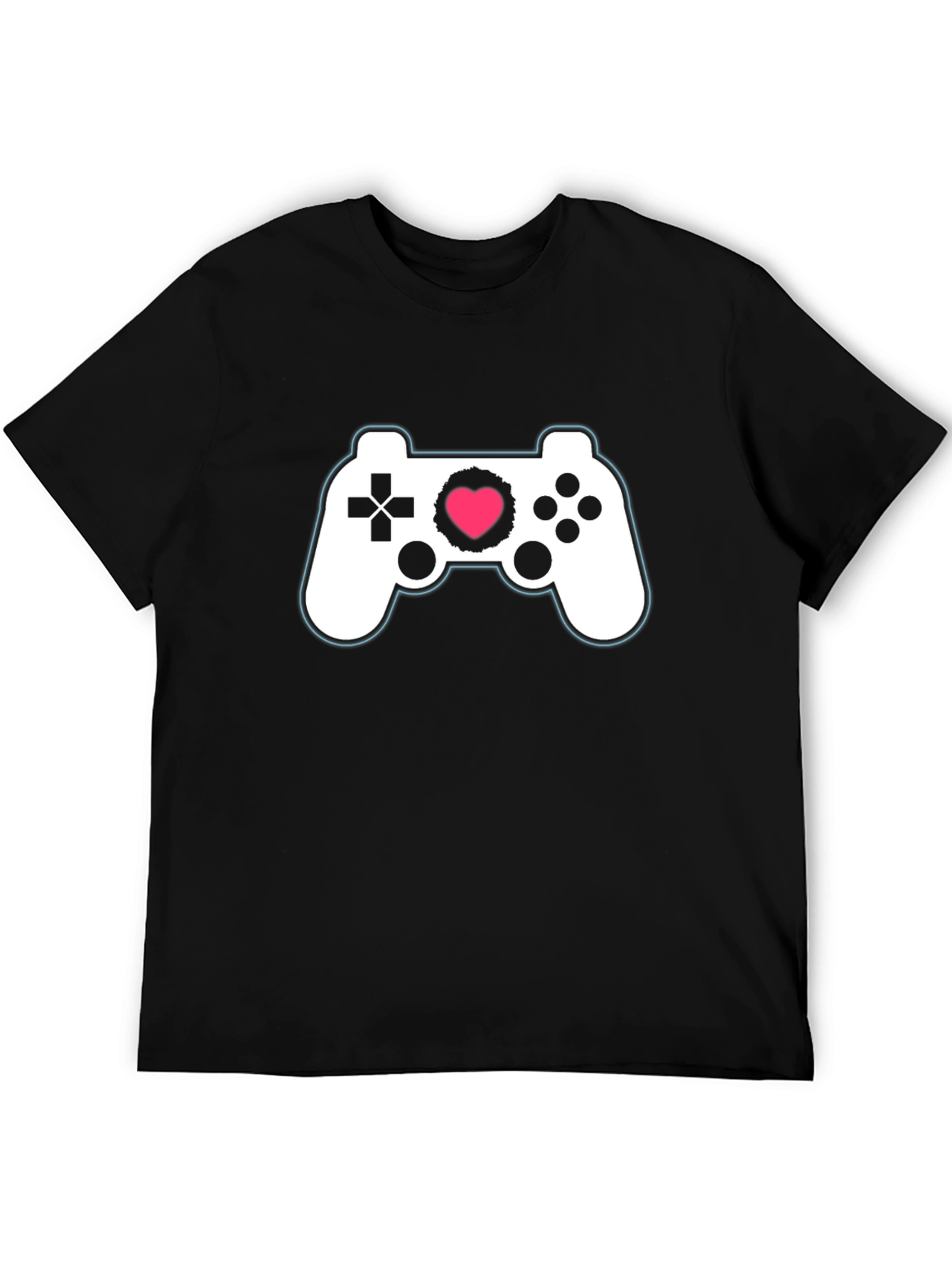 Gamer Heart T-Shirt - Love Gaming Style