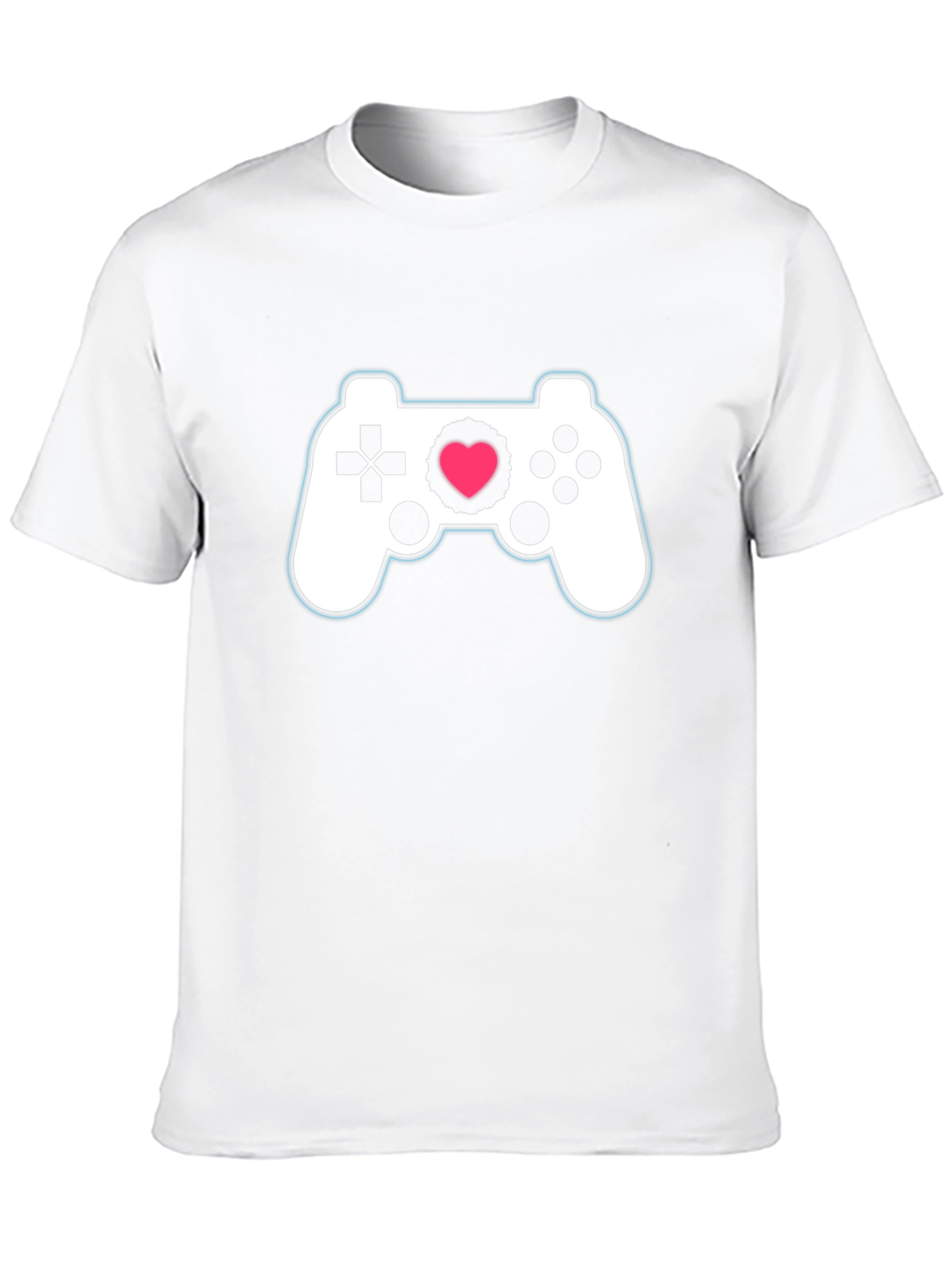 Gamer Heart T-Shirt - Love Gaming Style