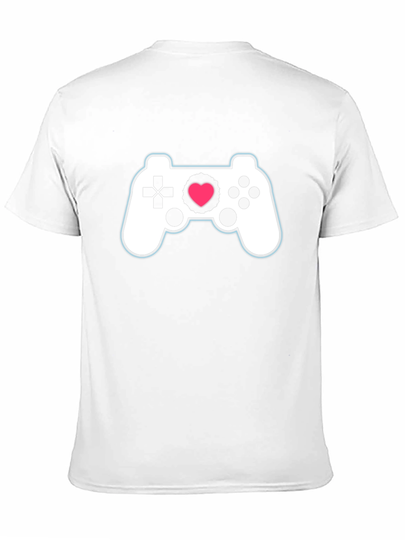 Gamer Heart T-Shirt - Love Gaming Style