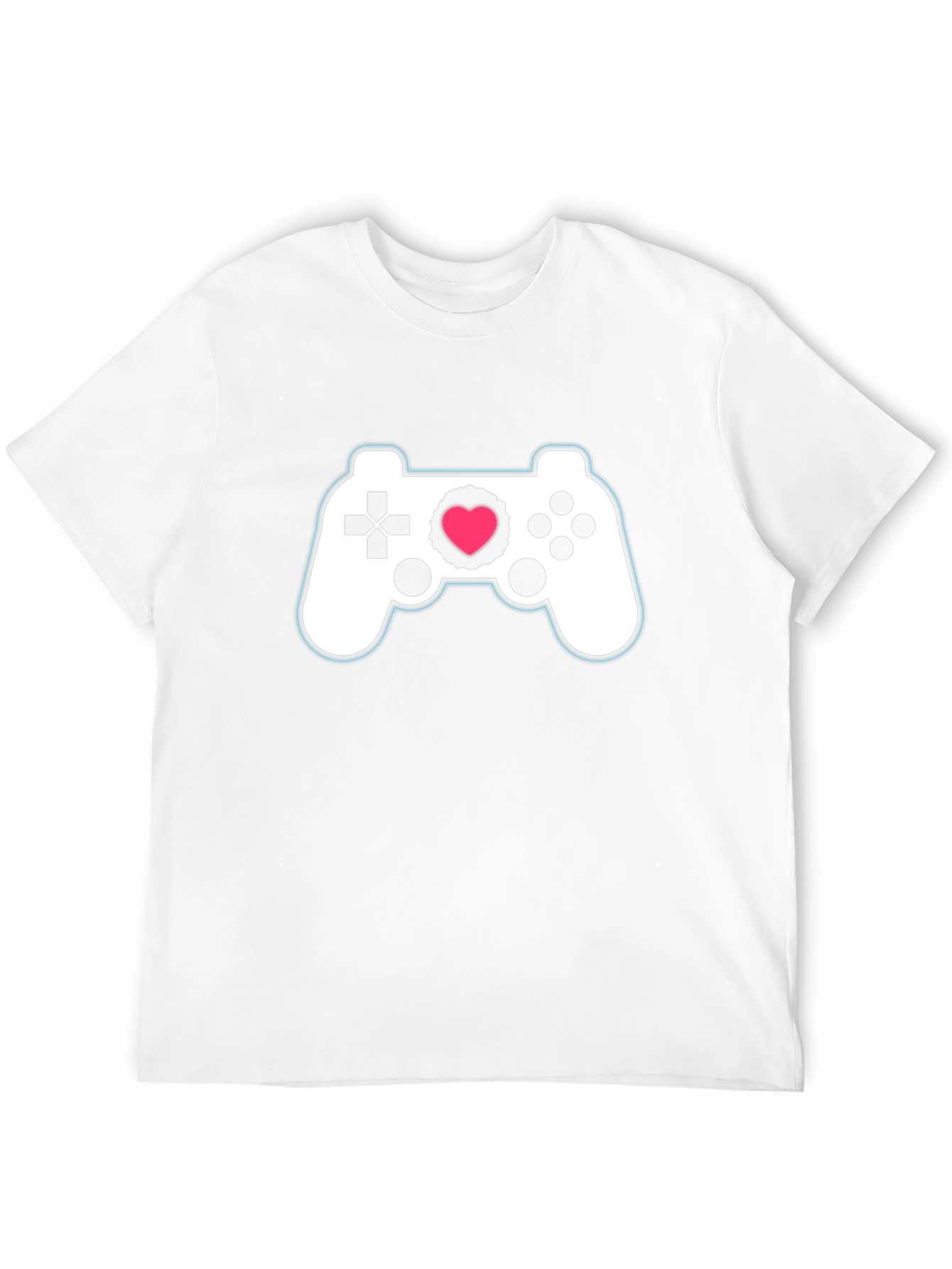 Gamer Heart T-Shirt - Love Gaming Style