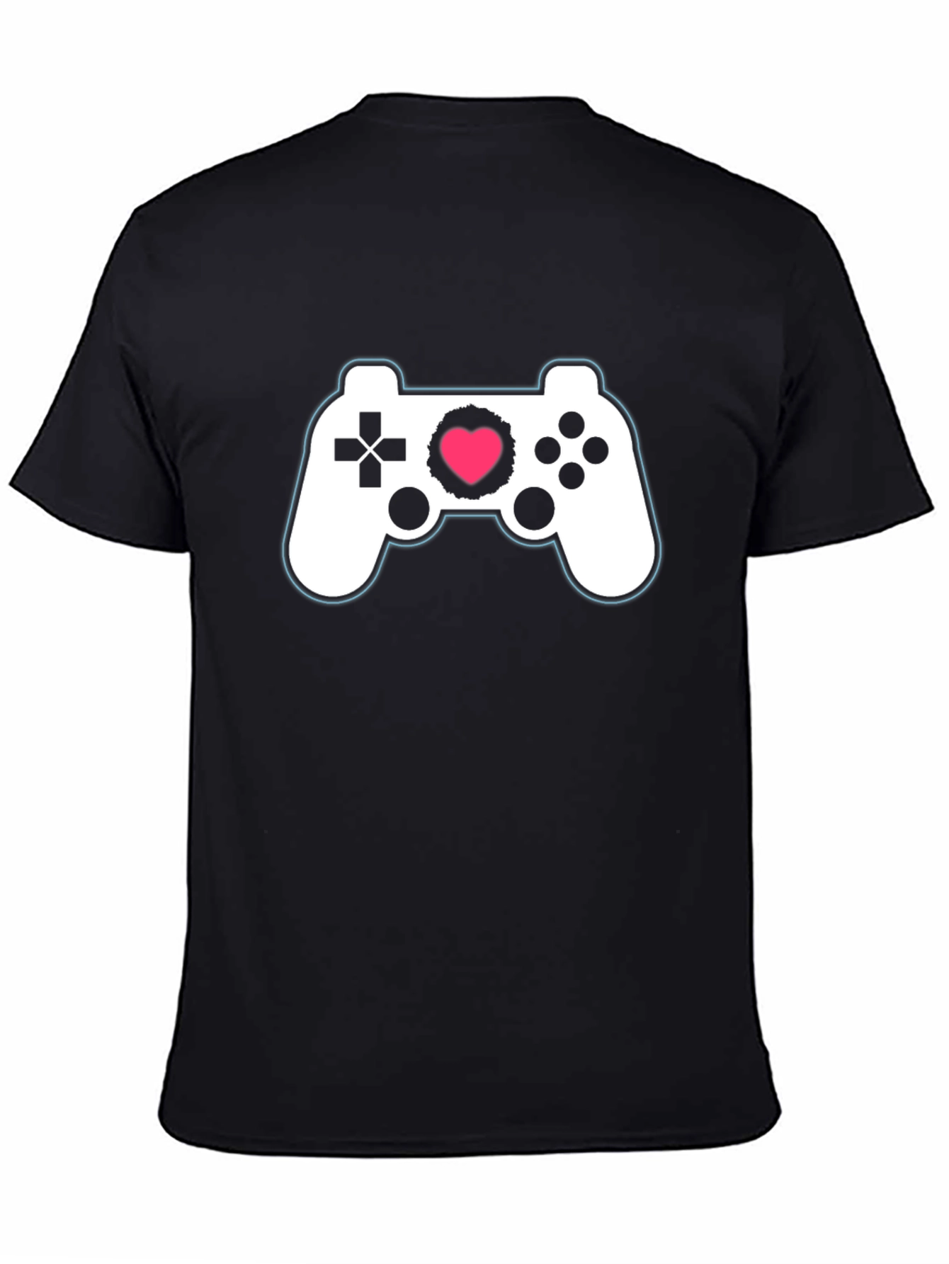 Gamer Heart T-Shirt - Love Gaming Style