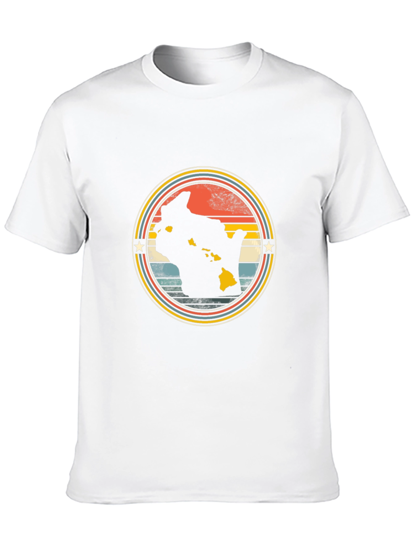 Retro Hawaii Islands T-Shirt