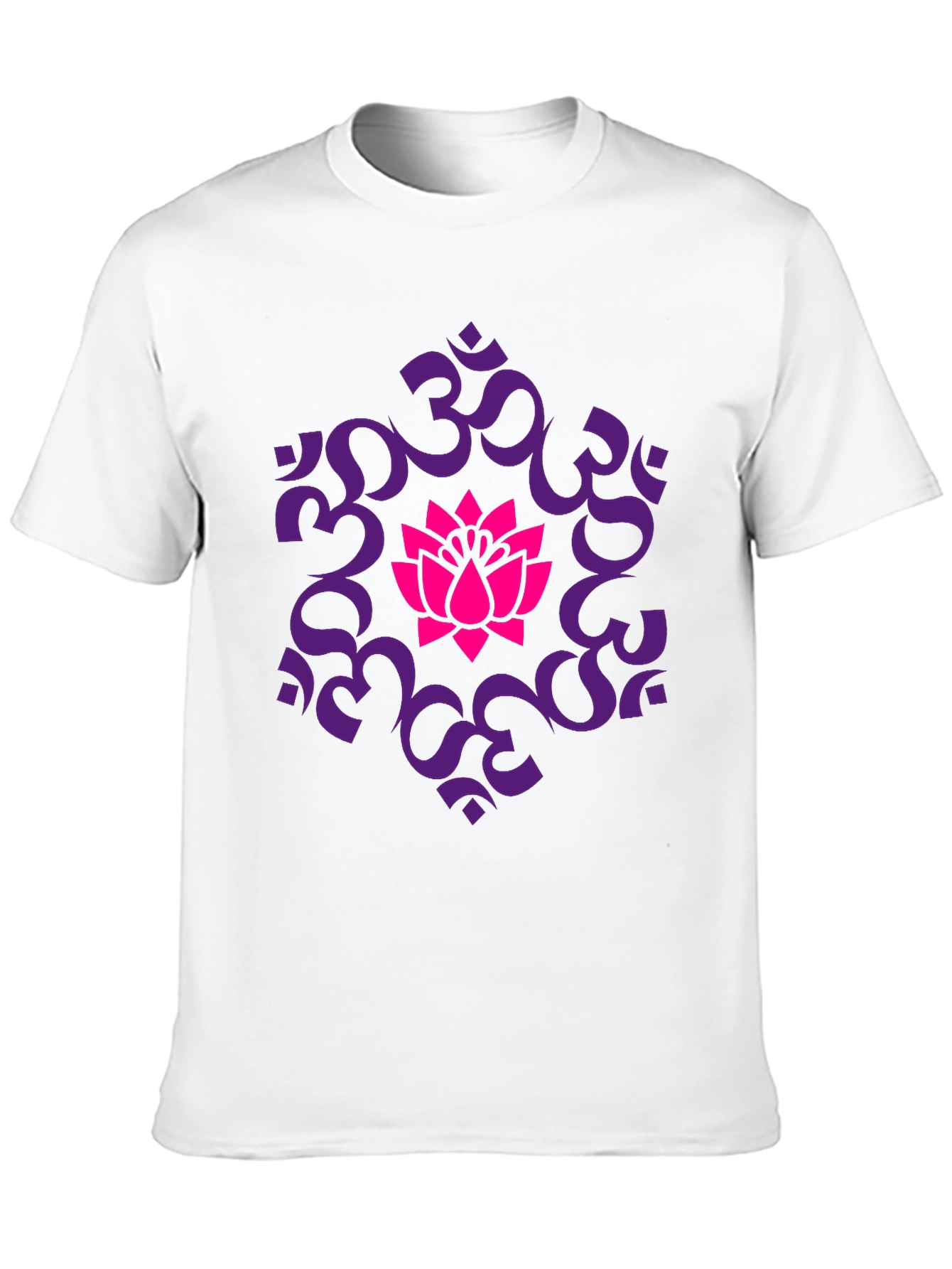 Om Lotus Graphic T-Shirt - Spiritual Yoga Tee