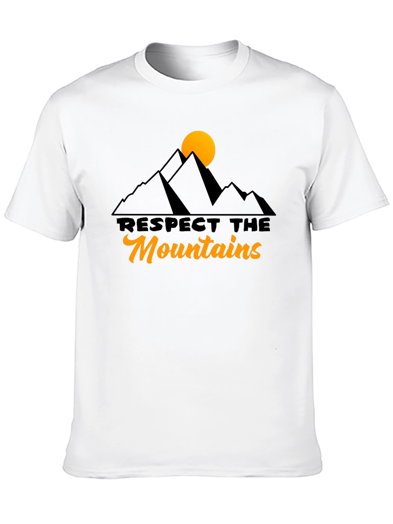 Respect the Mountains Graphic T-Shirt