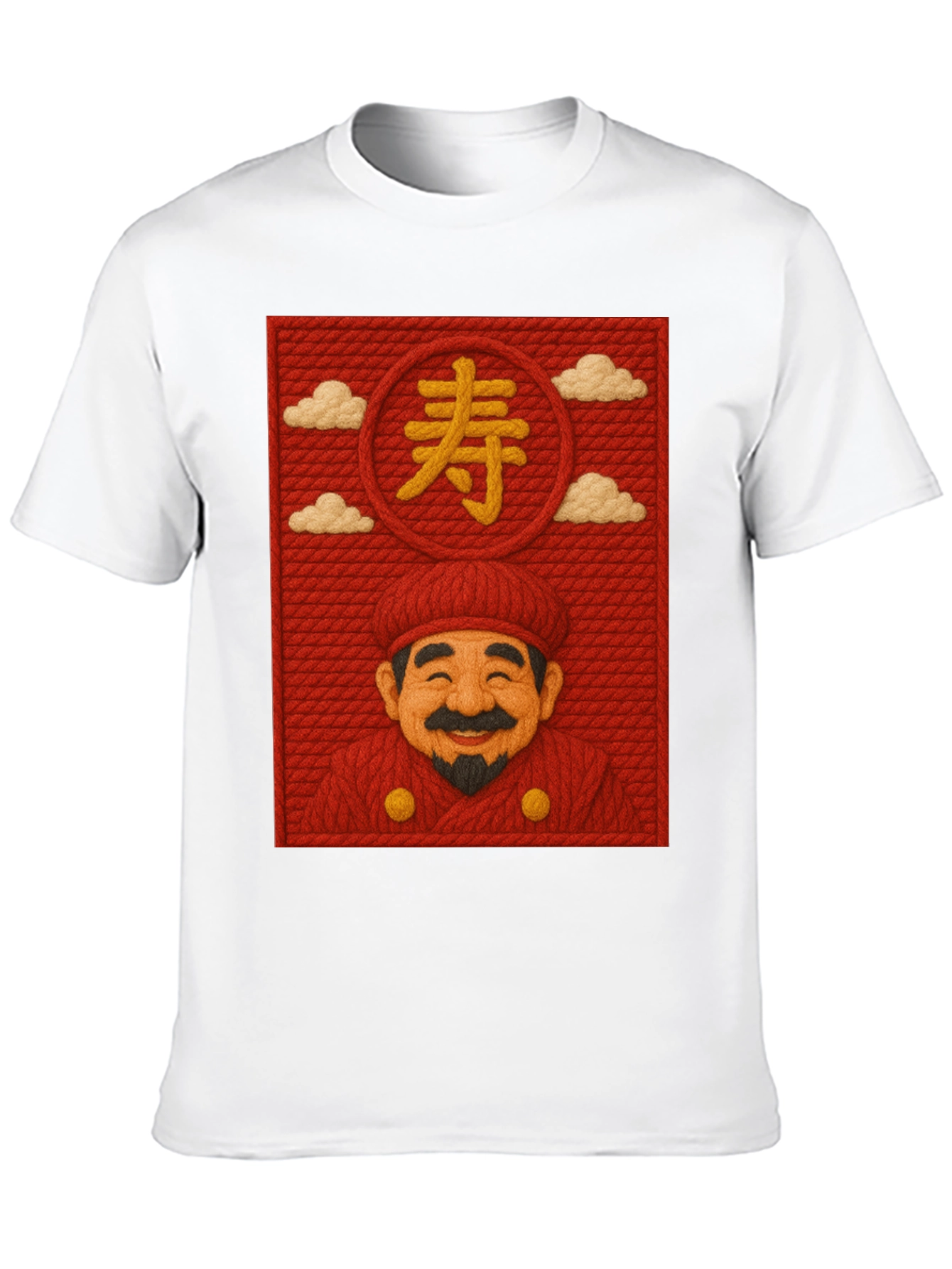 Lucky Man Japanese Character Graphic Tee
