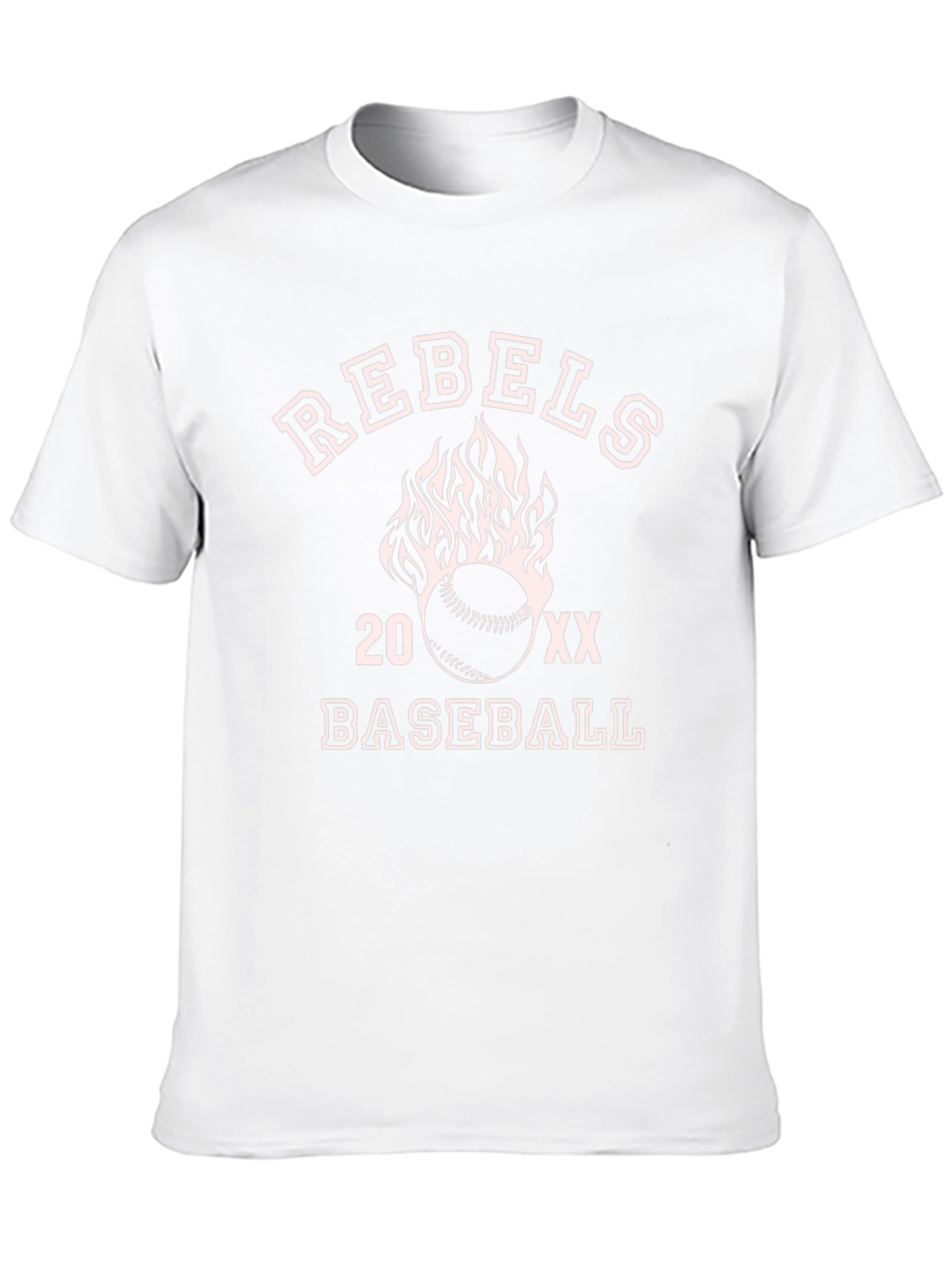 Rebels Baseball Graphic T-Shirt