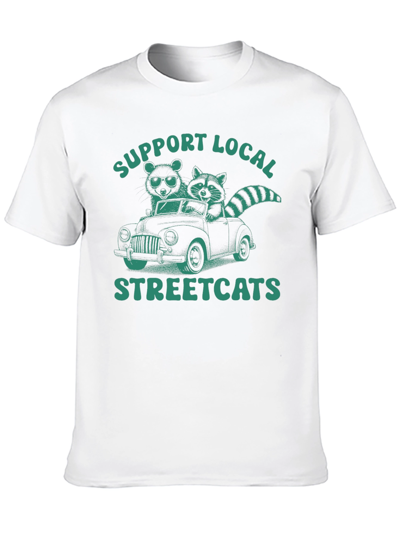 Support Local Streetcats T-Shirt