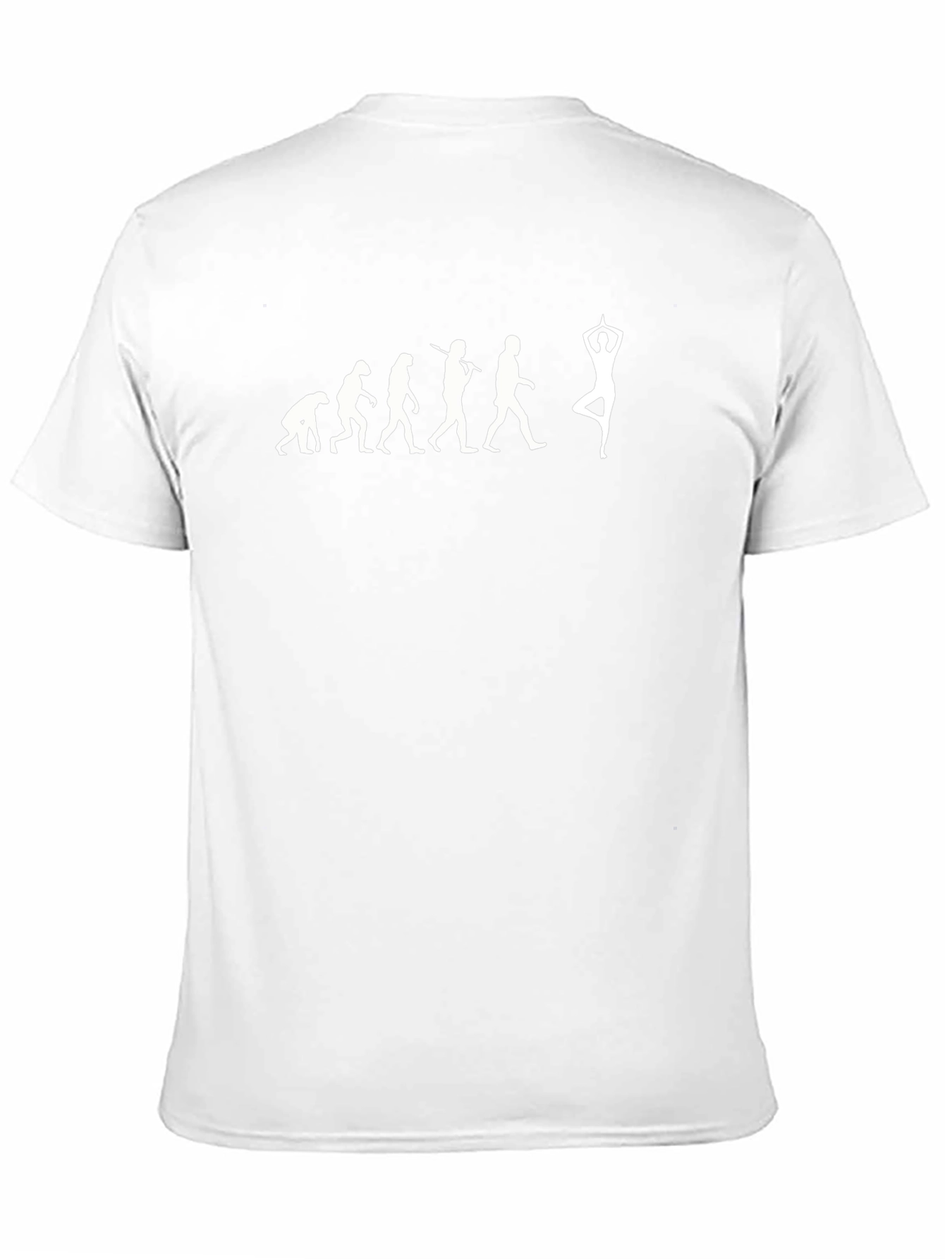 Evolution to Yoga T-Shirt - Black Cotton Tee