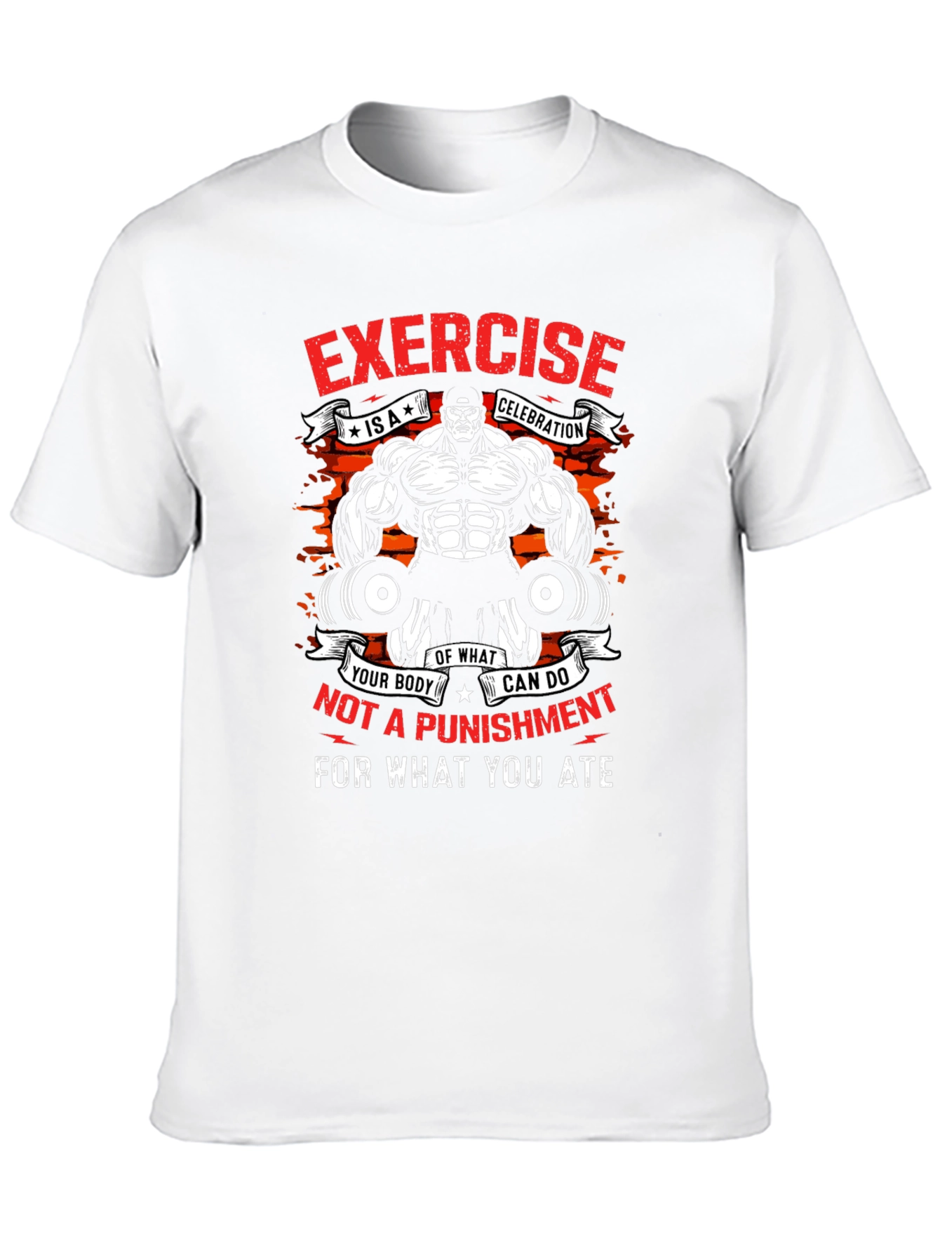 Exercise Celebration Graphic T-Shirt