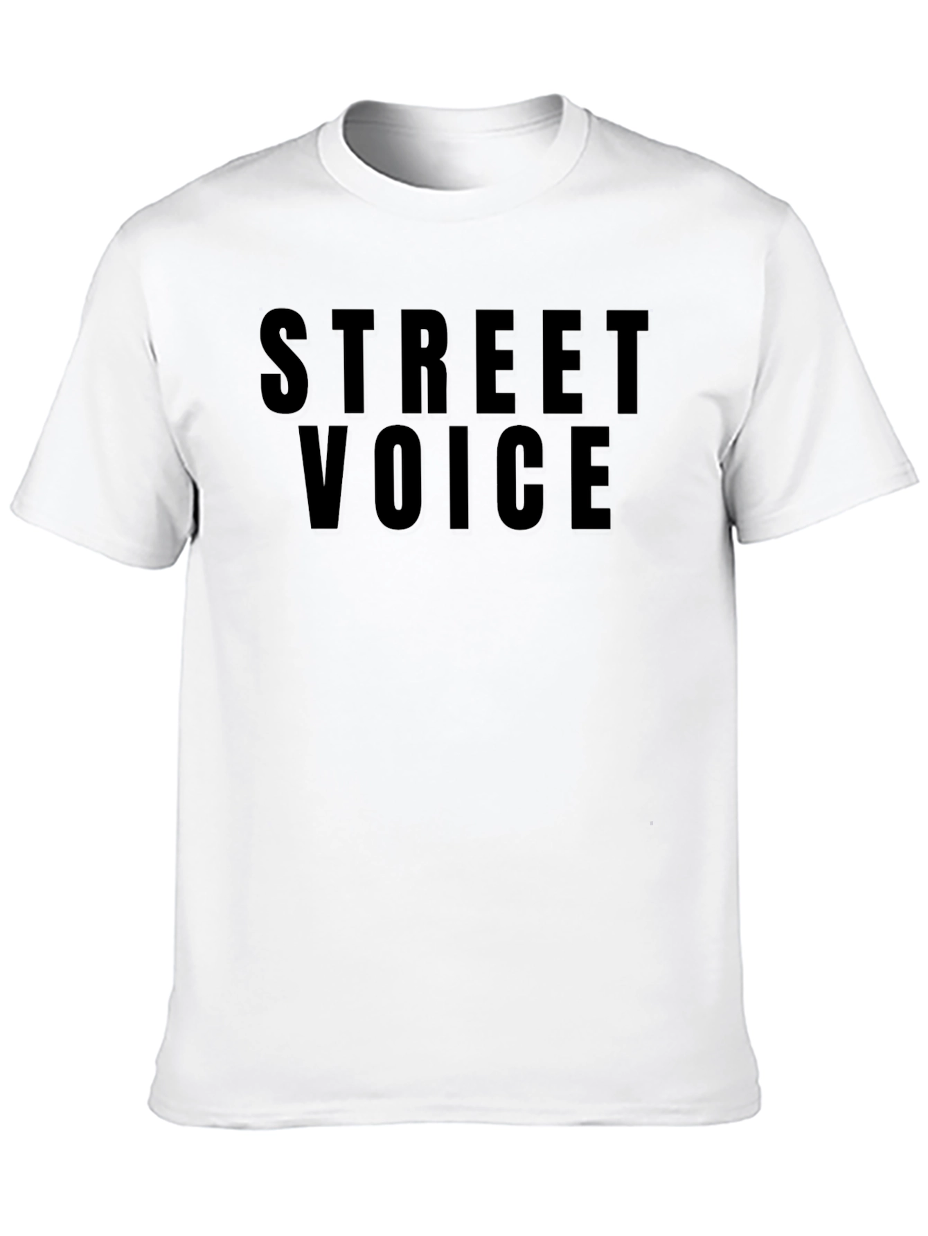 Street Voice Black Graphic T-Shirt