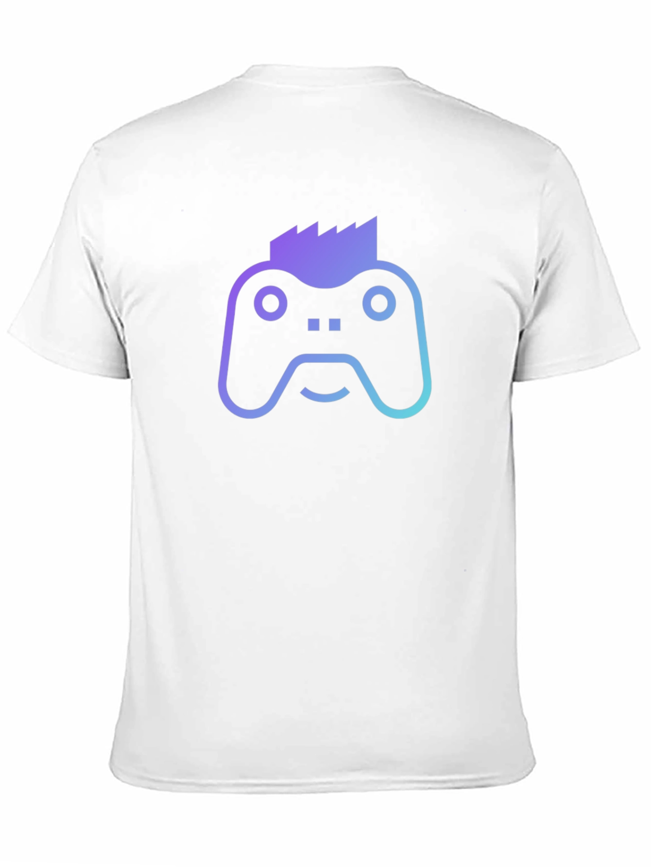 Gamer Controller Punk Graphic Tee - Black Cotton T-Shirt