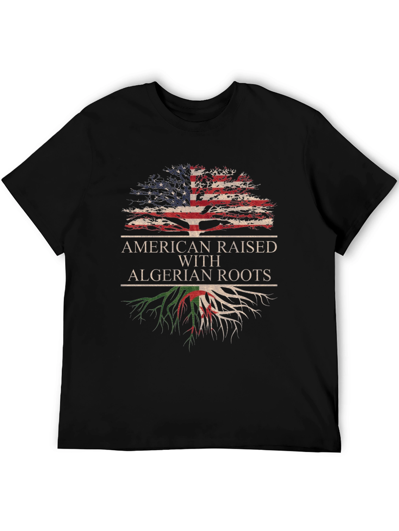 American Raised with Algerian Roots T-Shirt