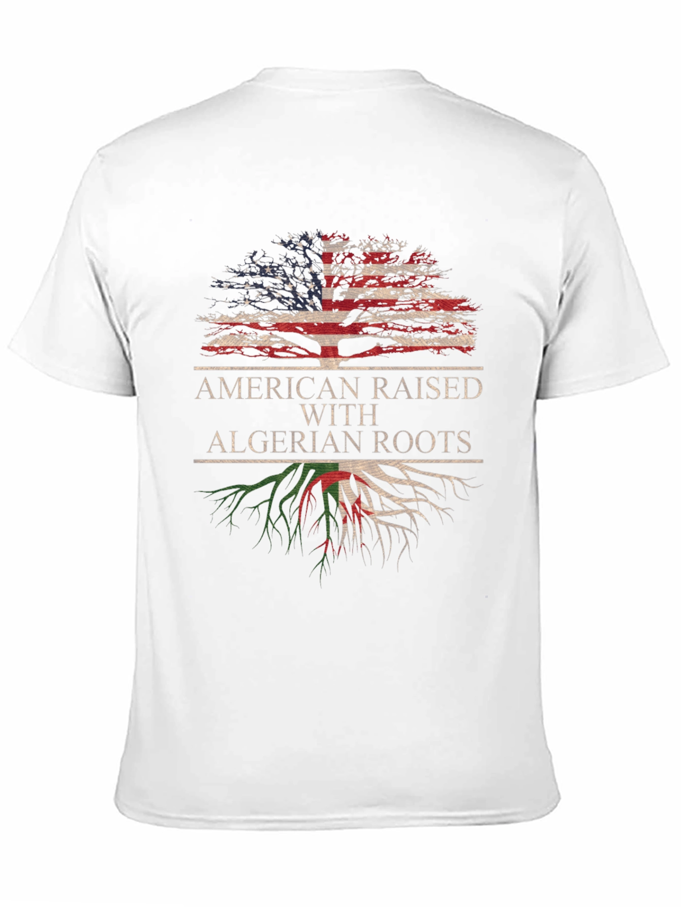 American Raised with Algerian Roots T-Shirt