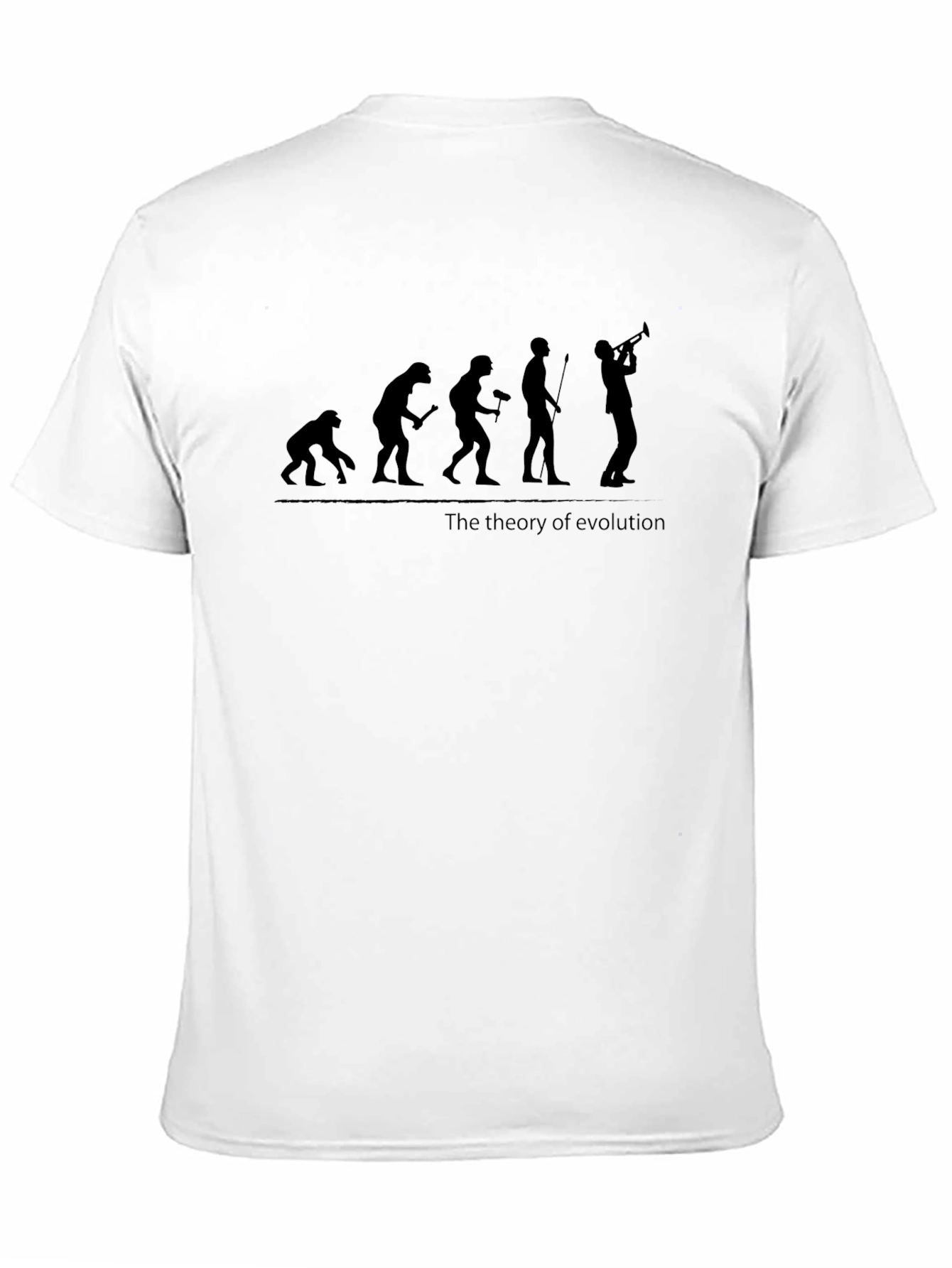Evolution Theory Graphic Tee - Black Cotton T-Shirt