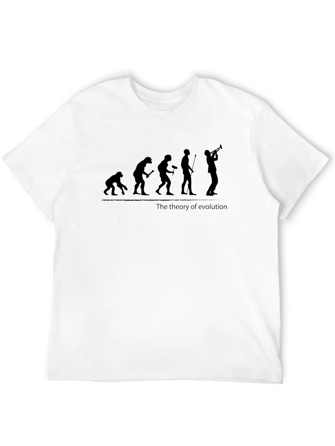 Evolution Theory Graphic Tee - Black Cotton T-Shirt