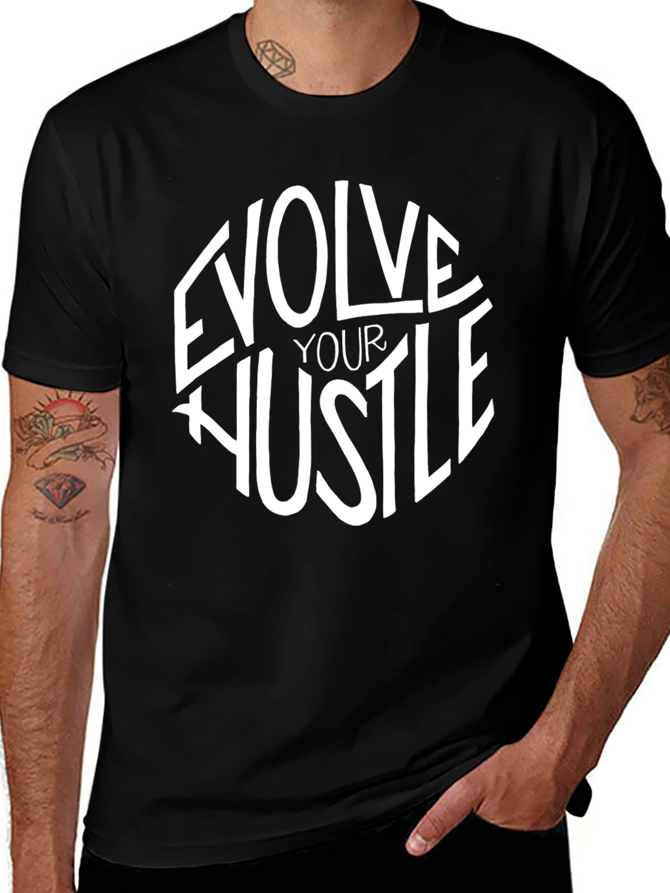 Evolve Your Hustle Graphic T-Shirt