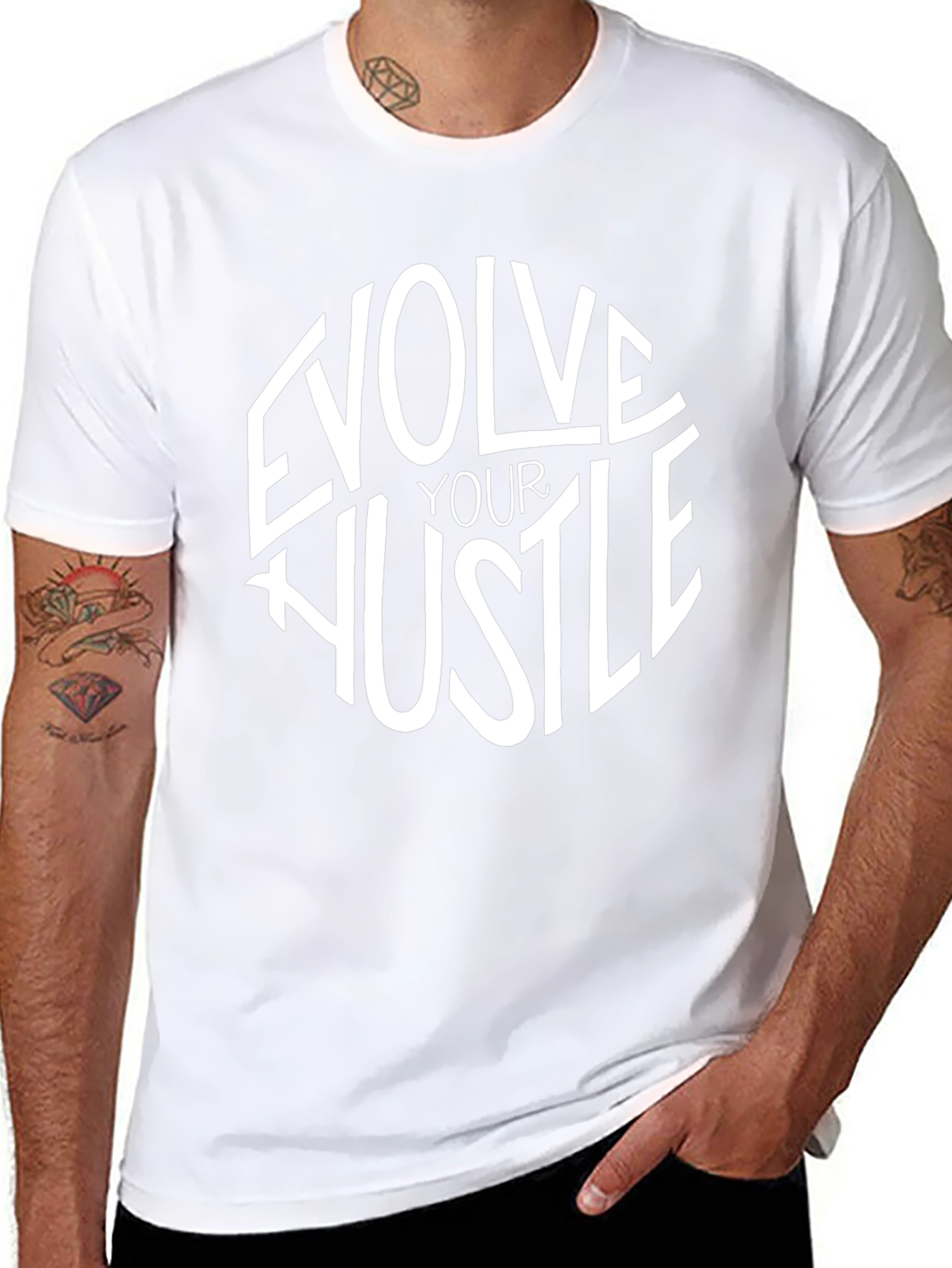Evolve Your Hustle Graphic T-Shirt