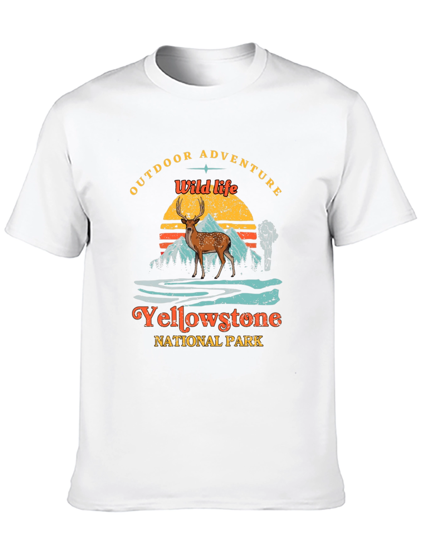 Yellowstone National Park Outdoor Adventure T-Shirt