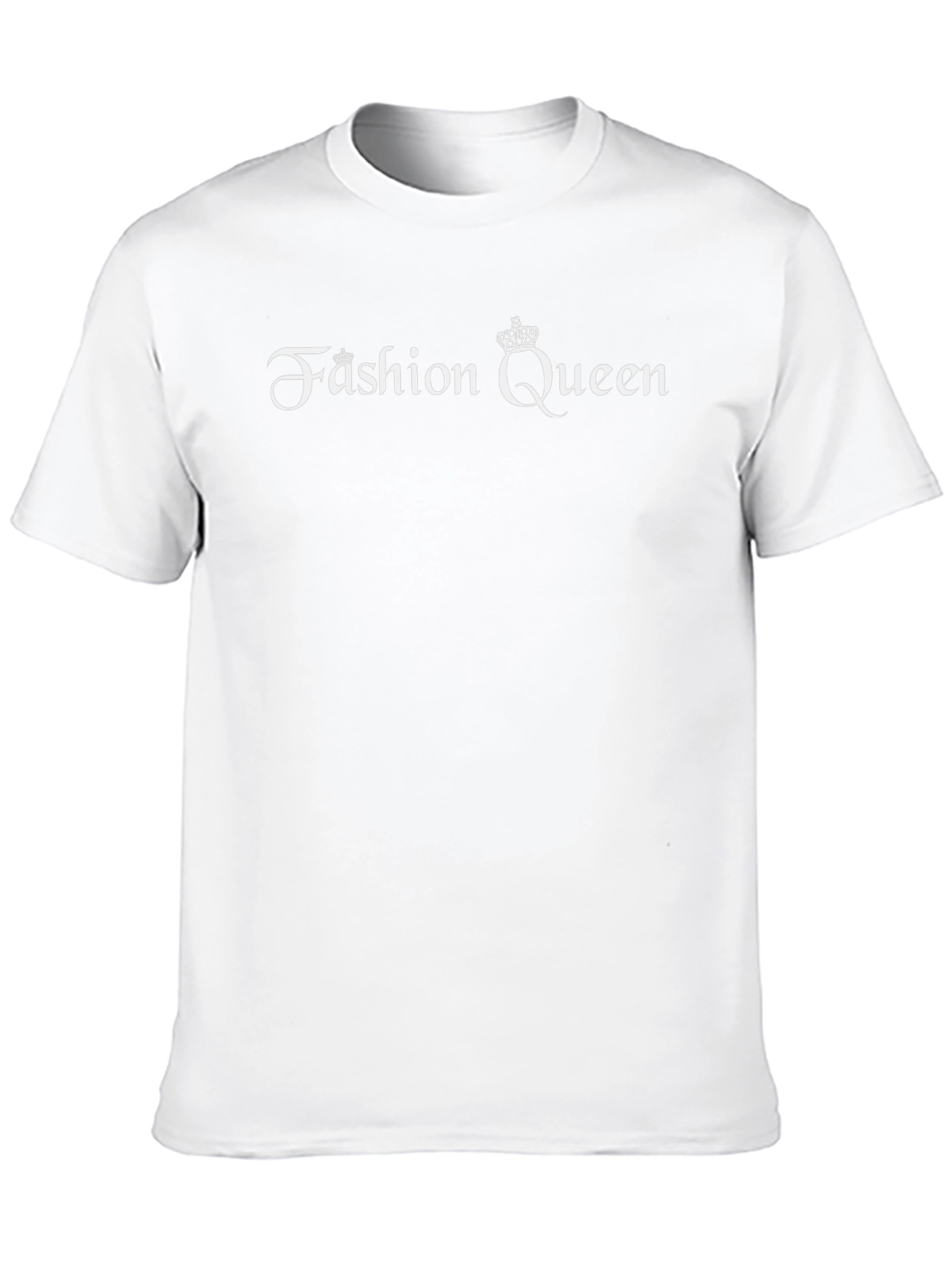 Fashion Queen Graphic Tee - Trendy Style
