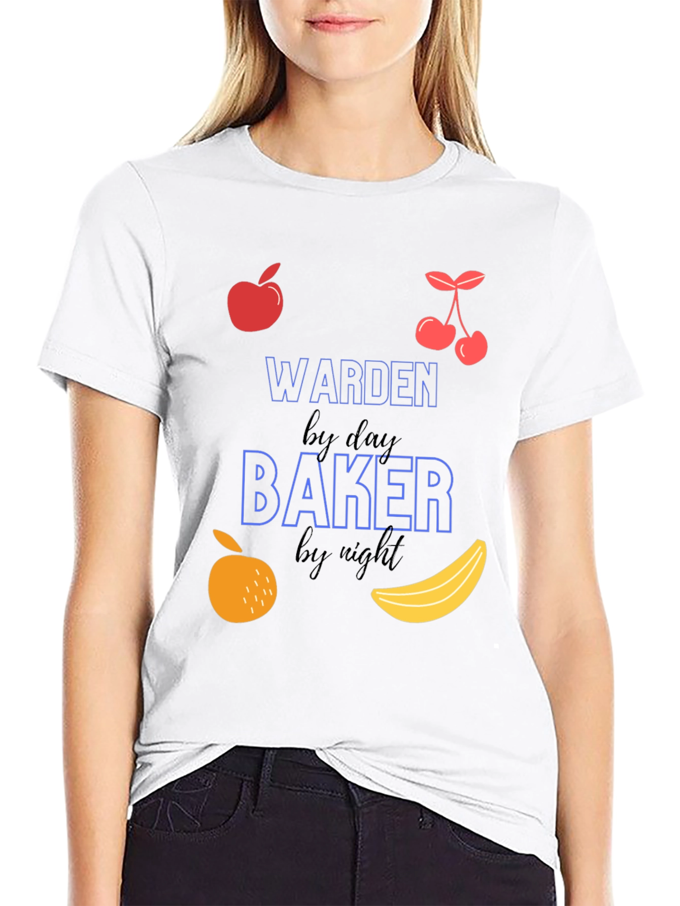 Warden by Day Baker by Night T-Shirt