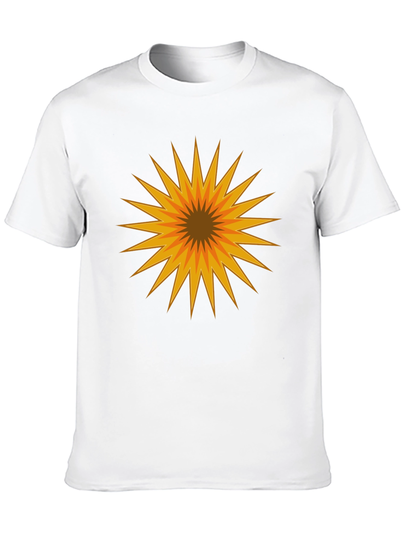 Starburst Graphic Tee - Bold Geometric Design