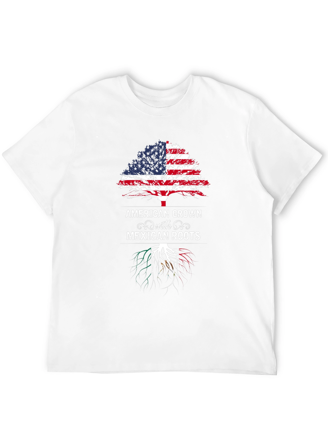 American Grown with Mexican Roots Tee