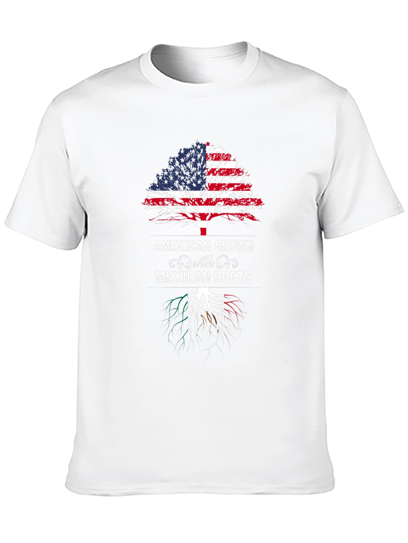 American Grown with Mexican Roots Tee