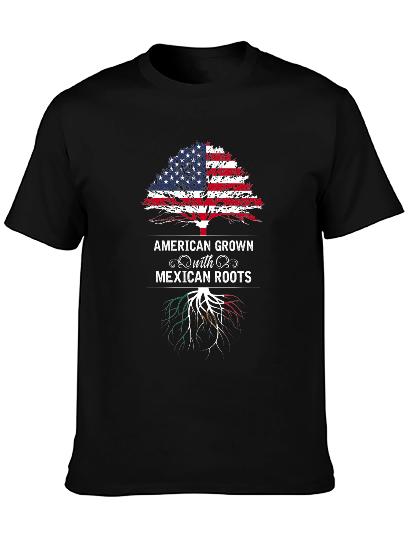 American Grown with Mexican Roots Tee